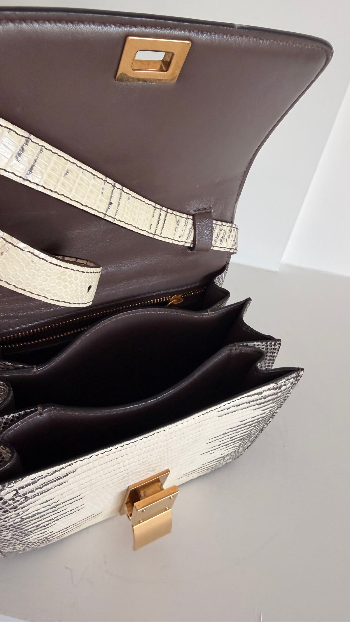 Celine Lizard Classic Box Bag Small
