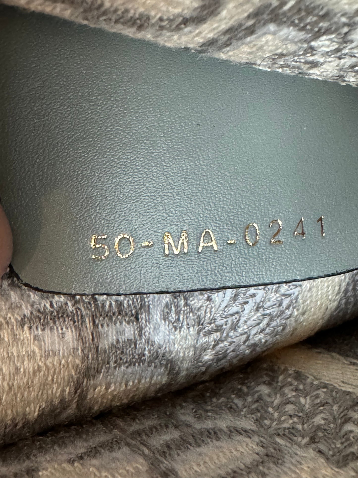 Dior mini book tote grey