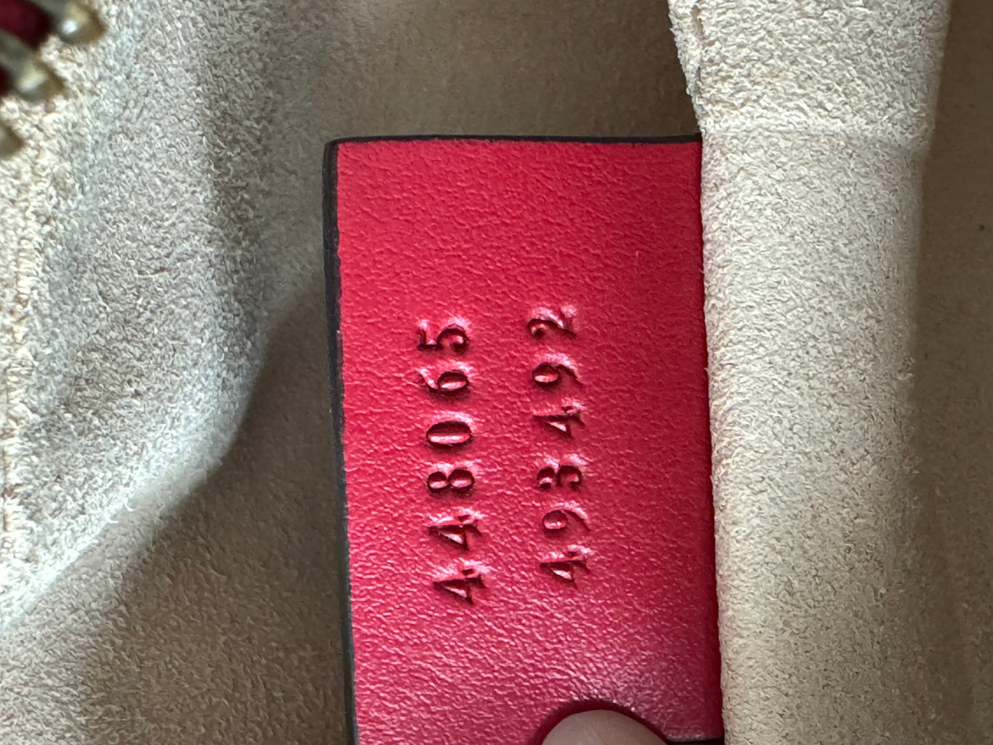 Gucci Marmont Red Camera Bag