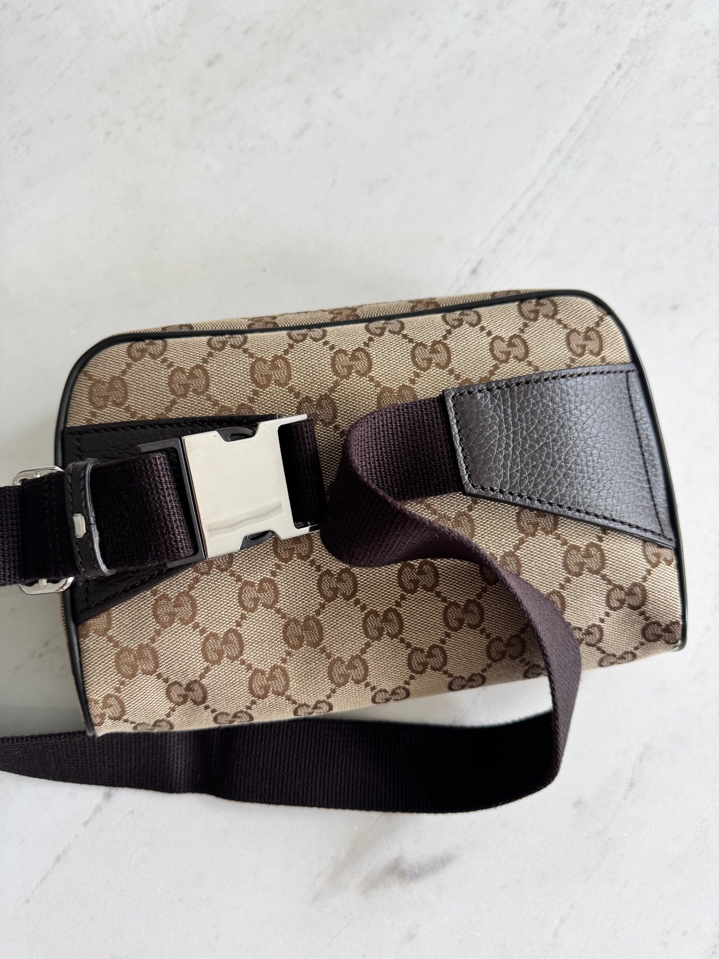 Gucci GG canvas monogram belt bag