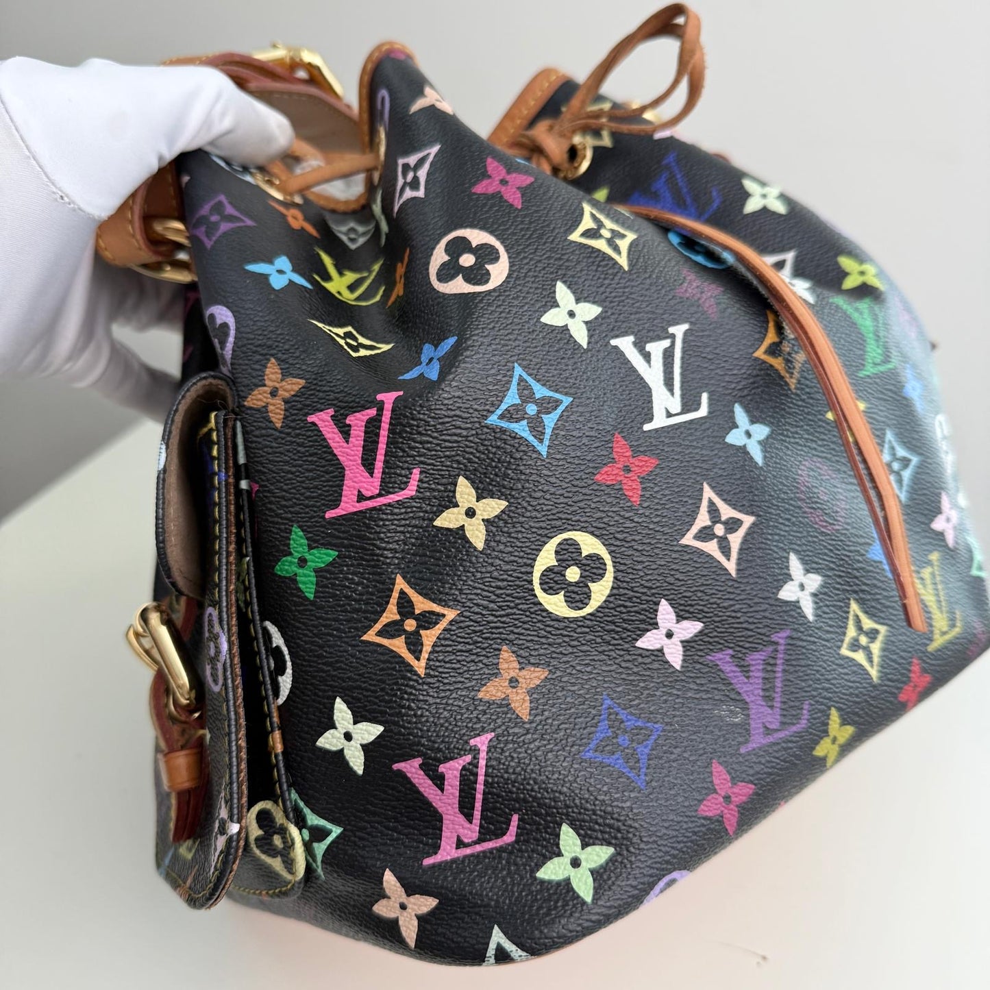 Louis Vuitton x Takashi Murakami Monogram Multicolore Petit Noé