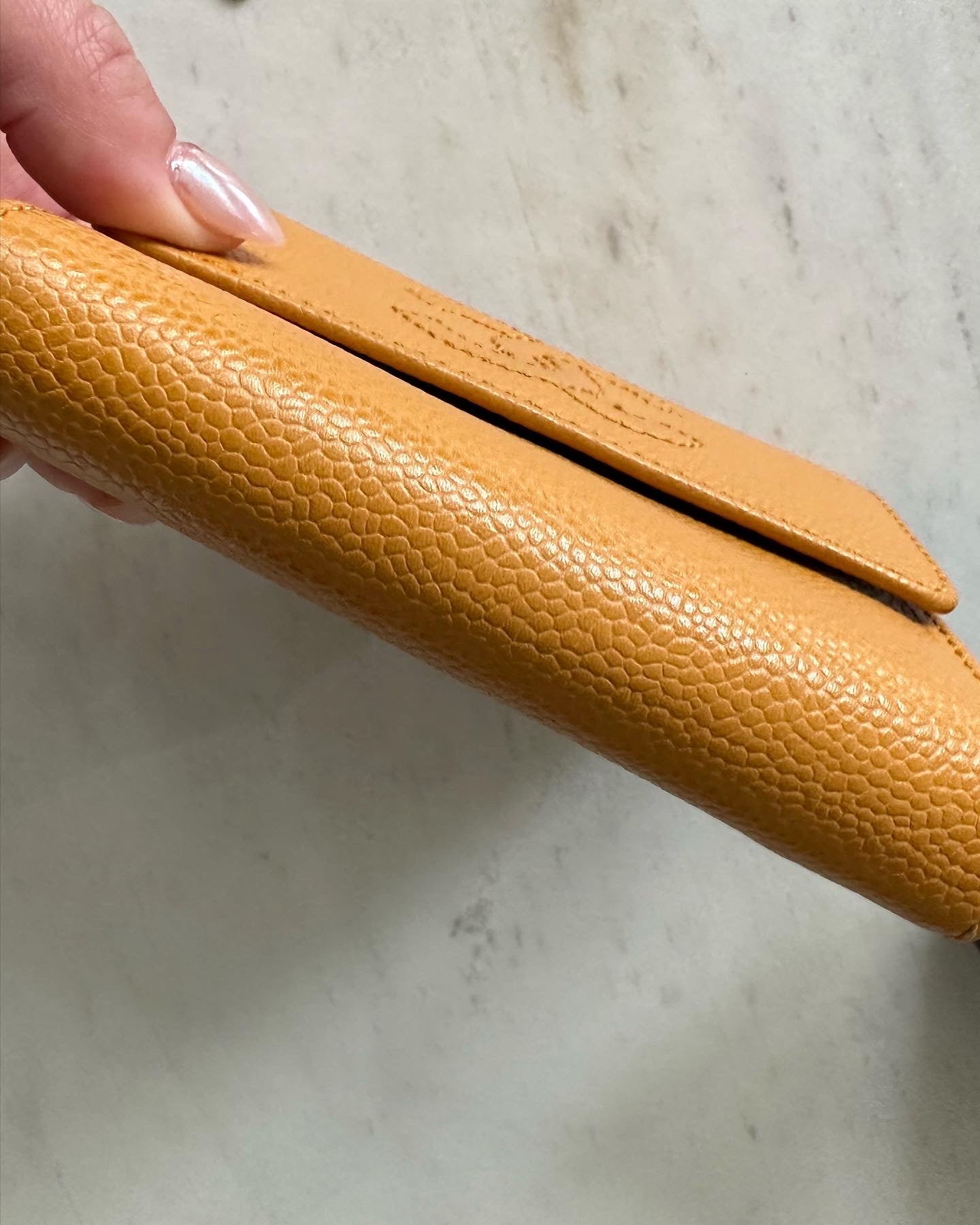 Chanel vintage bifold wallet