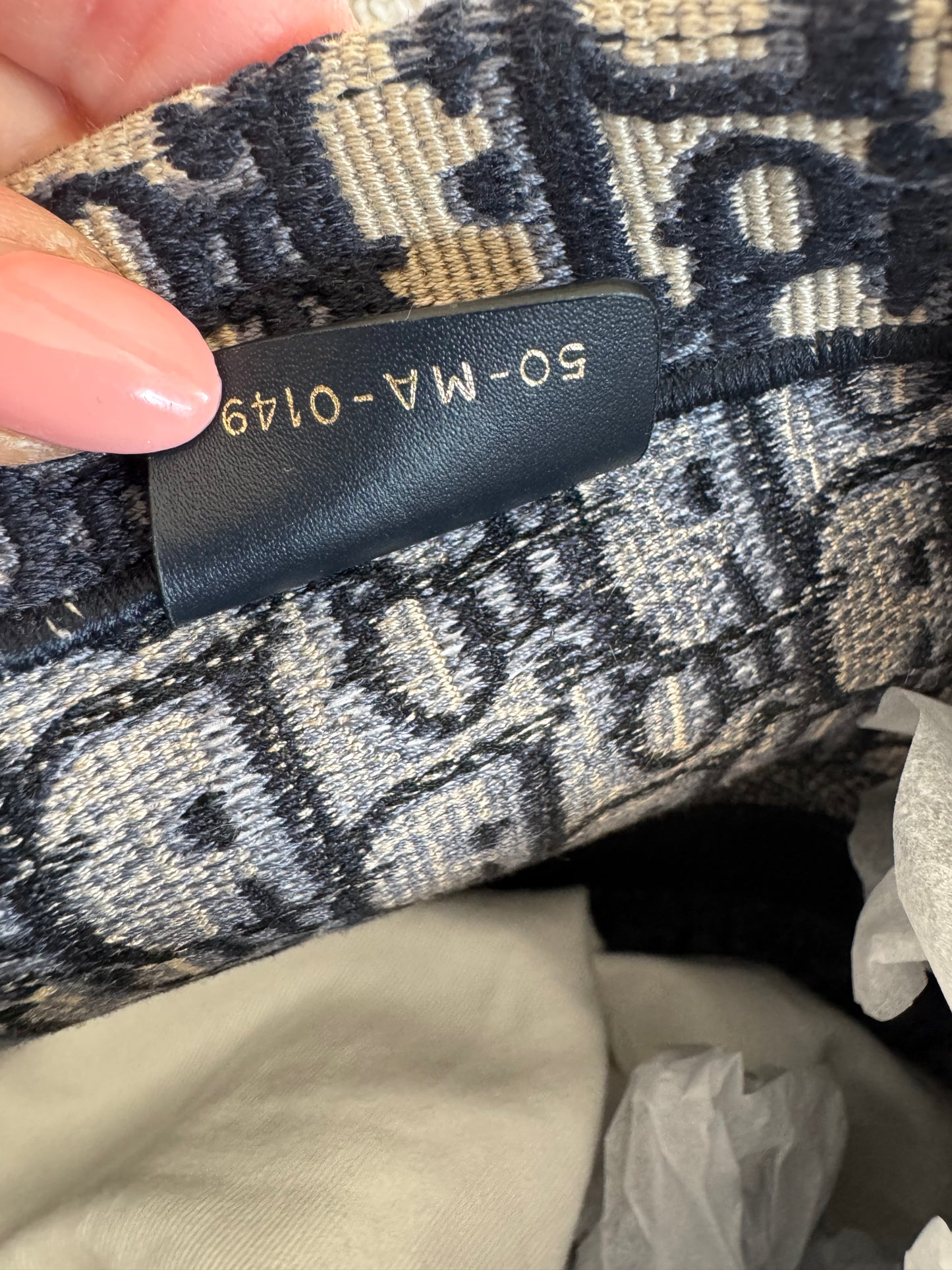 Christian Dior Large Book Tote