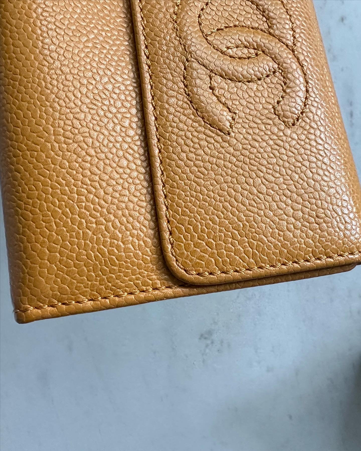Chanel vintage bifold wallet