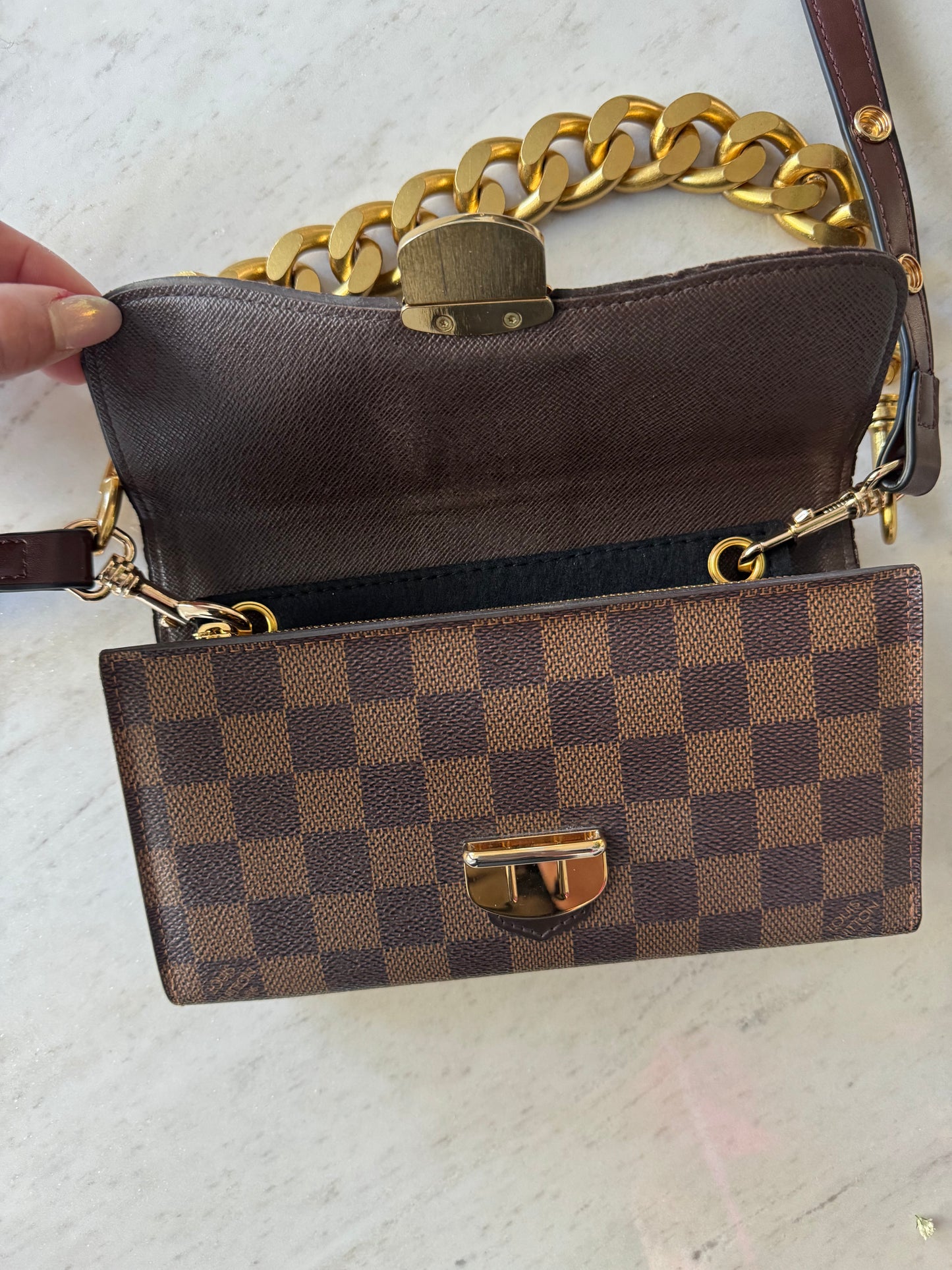 Louis Vuitton Portefeuille Sistina Long DE Wallet