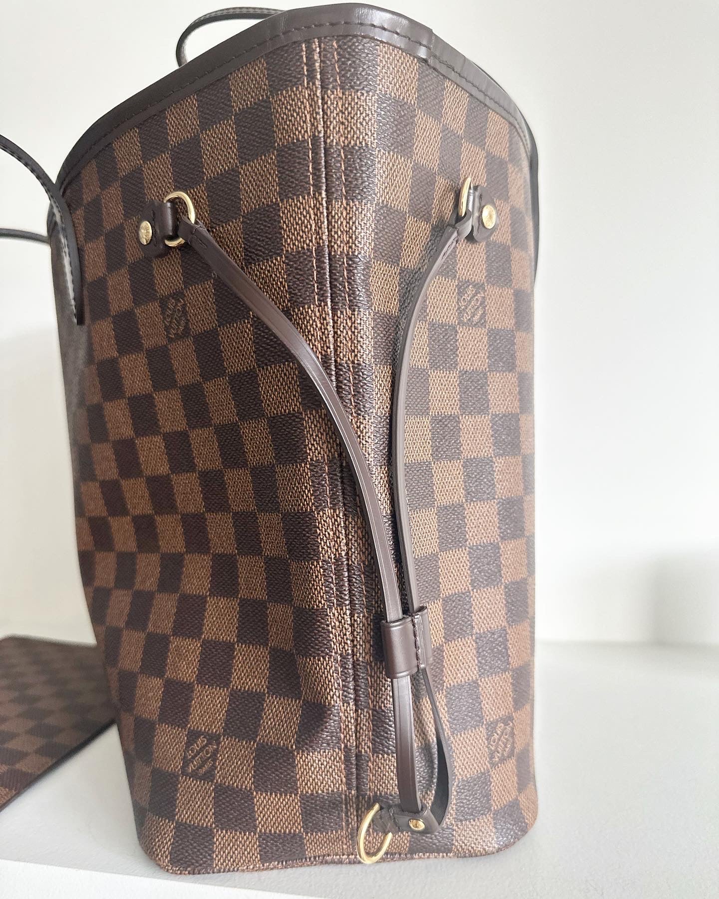 Loui vuitton neverfull mm rose ballerine