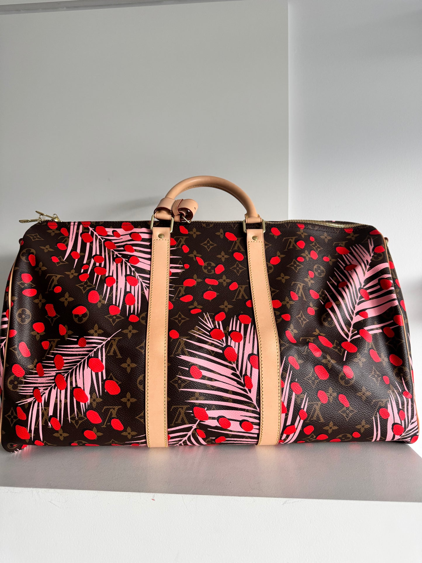 Louis Vuitton Keepall50 Bandouliere Jungle Dot, Limited Edition
