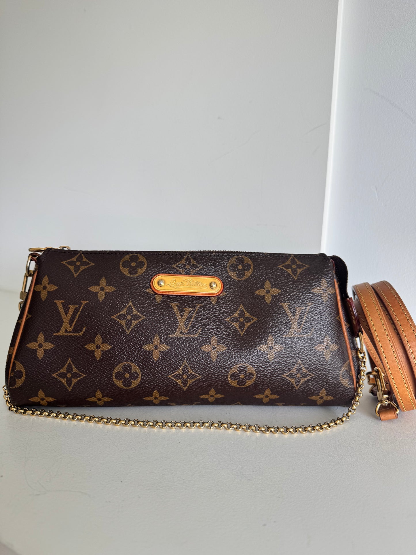 Louis Vuitton Eva Clutch On Chain