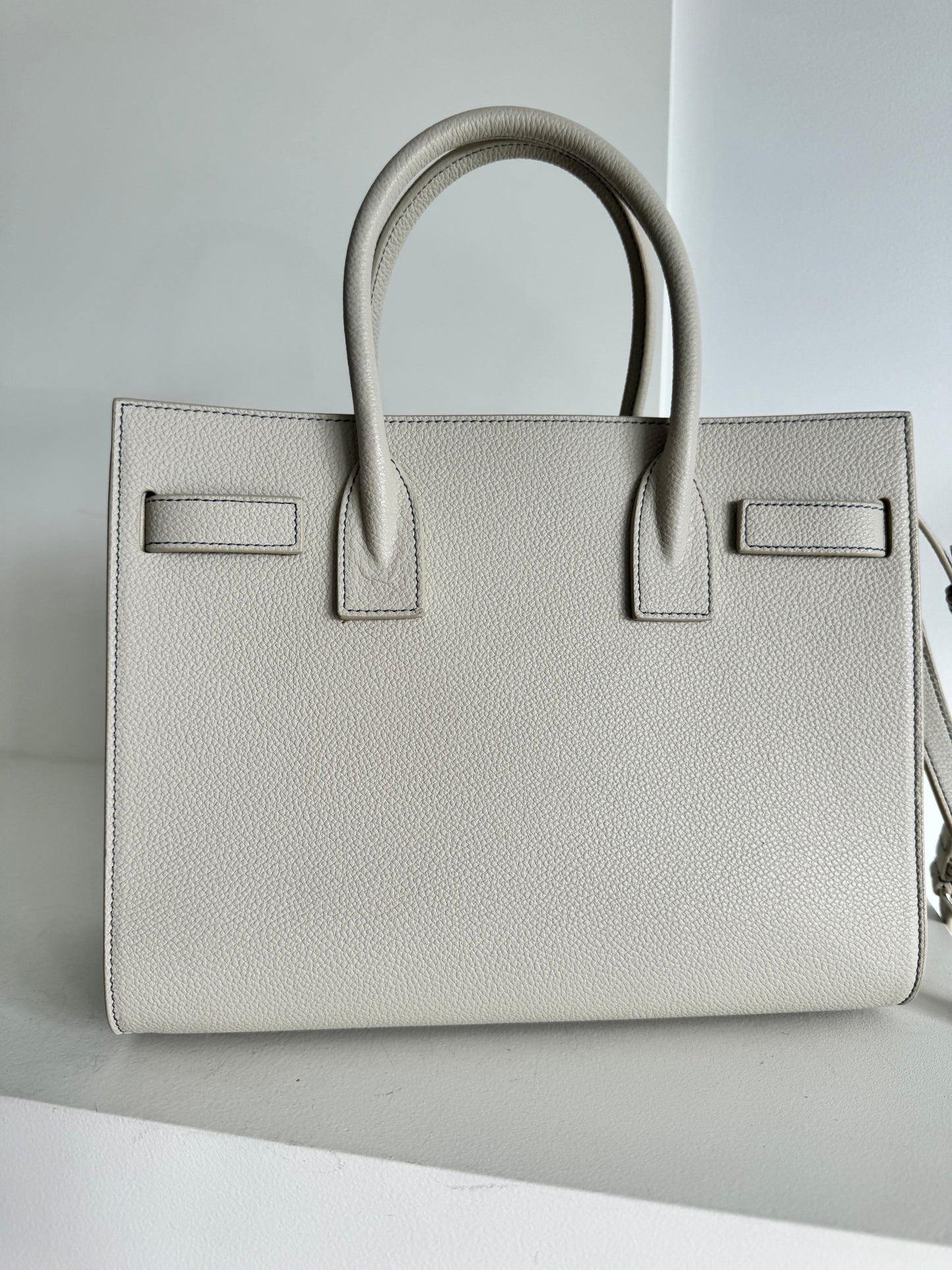 Saint laurent sac de jour baby, vintage white