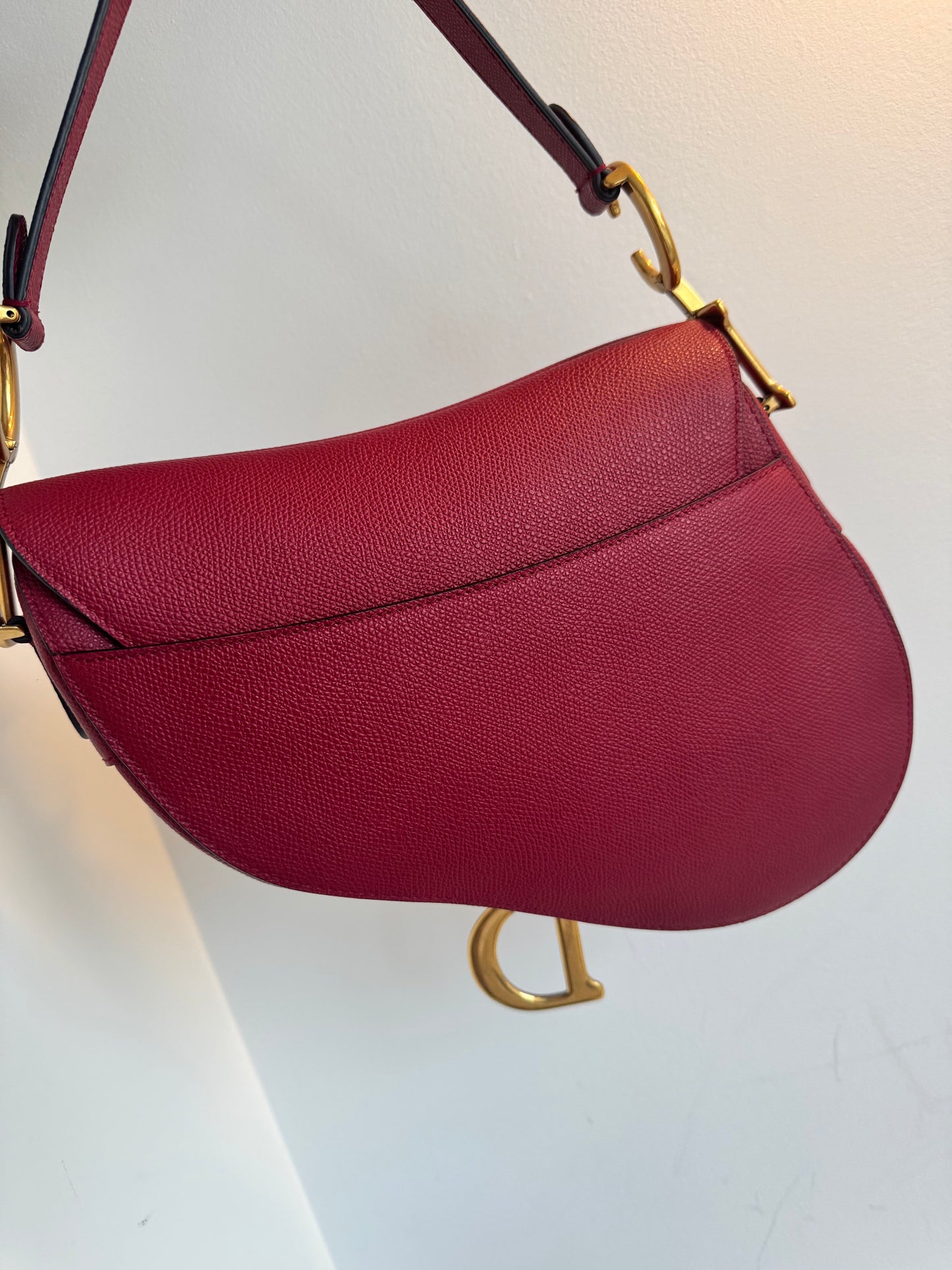 Christian Dior Saddle Bag, Medium