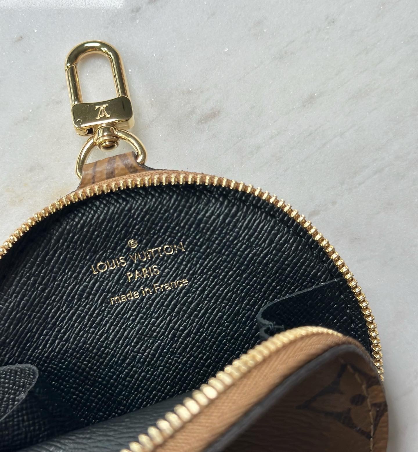 Louis Vuitton bandolier strap with coin purse