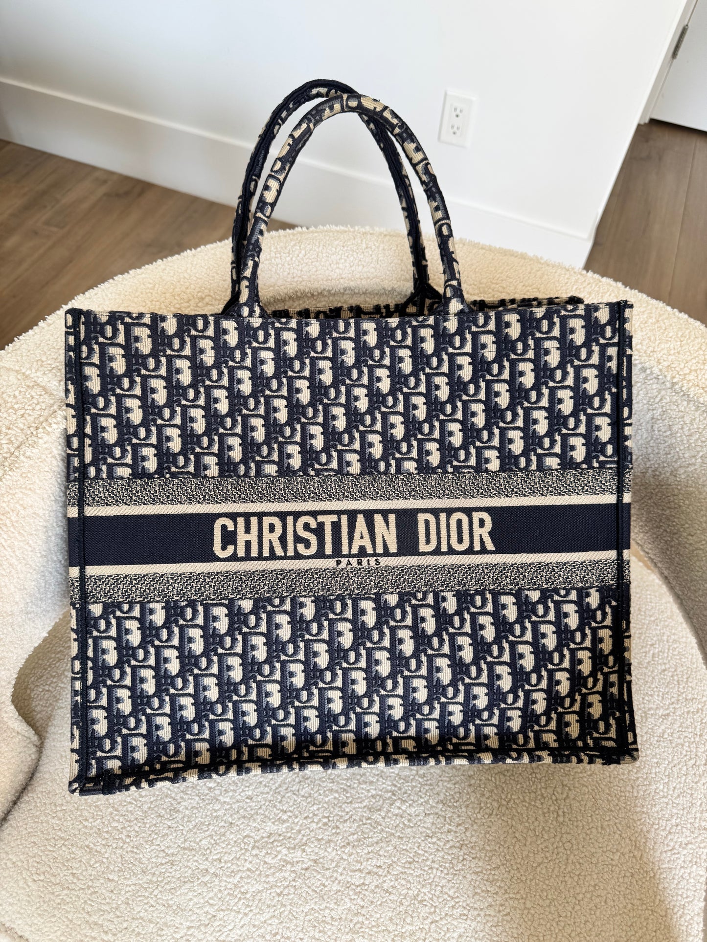 Christian Dior Large Book Tote