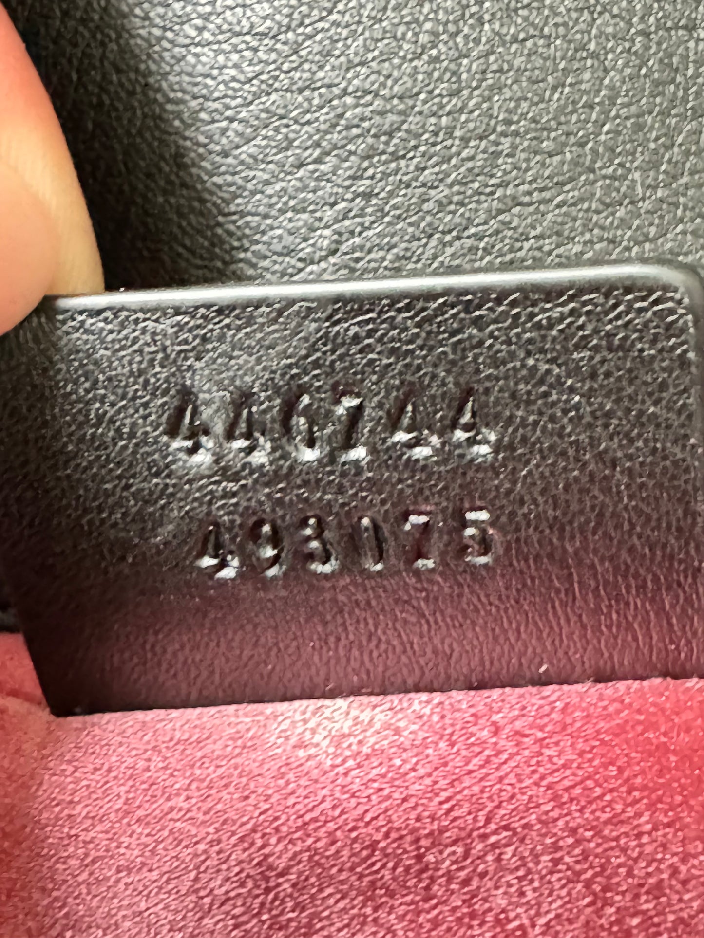Gucci Mini Marmont Velvet Black