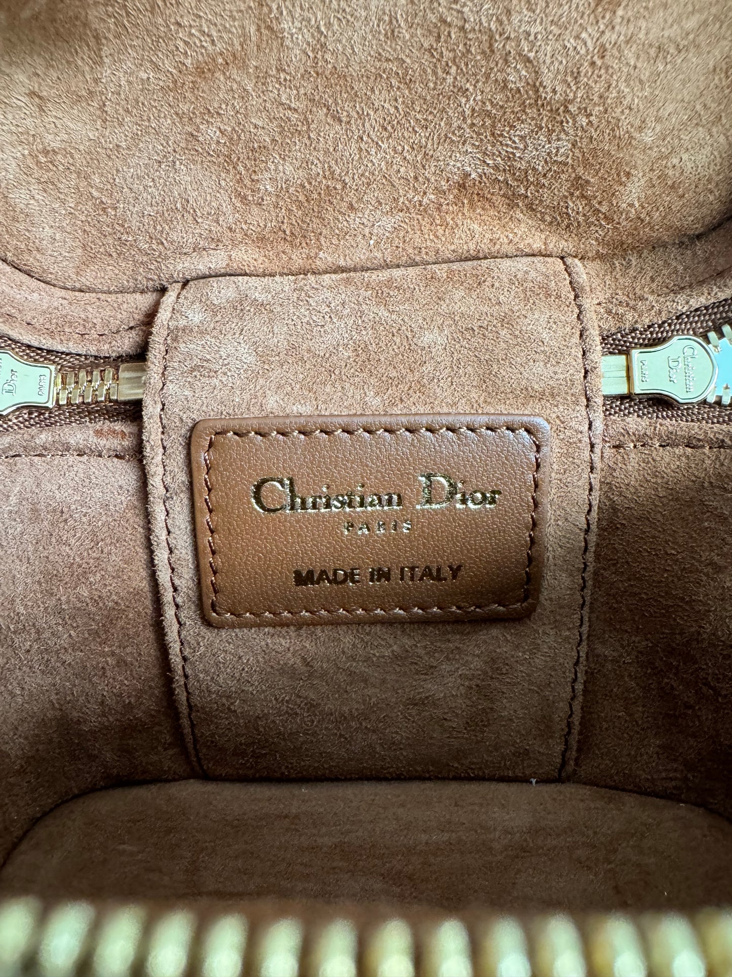 Christian Dior Micro Vanity Golden Sadd