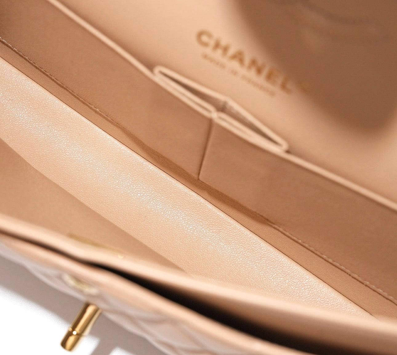 Chanel Medium Classic DF Beige Claire