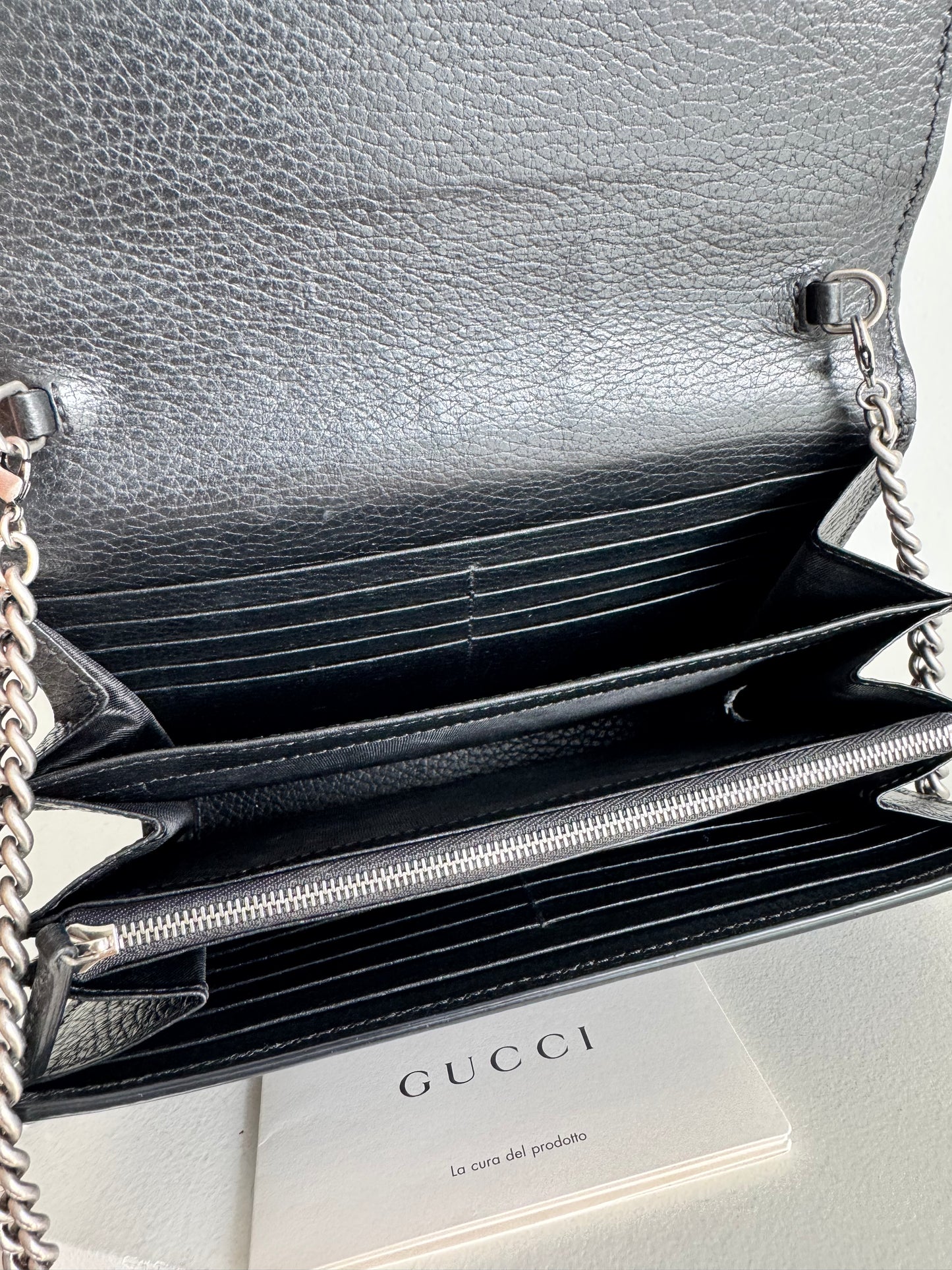 Gucci Dionysus Black Shoulder Bag