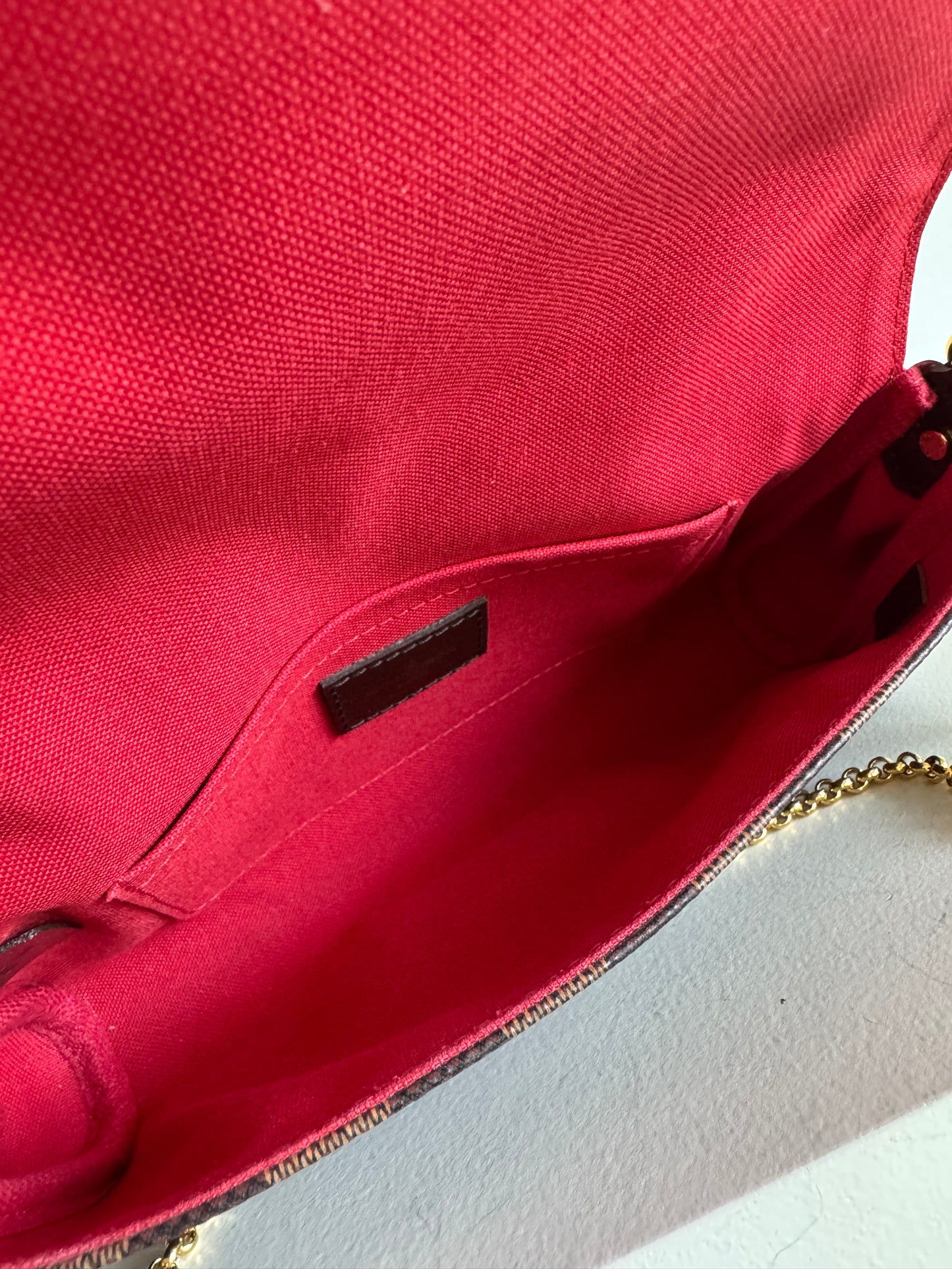 Louis Vuitton Favourite PM Damier Ebene Bag