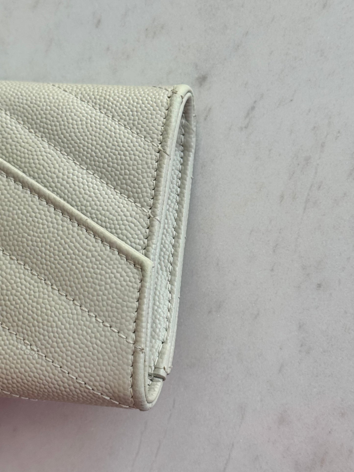 Saint Laurent Cassandre Matelassé Wallet