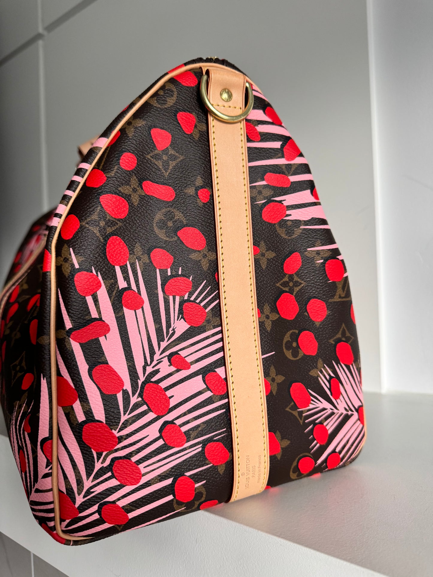 Louis Vuitton Keepall50 Bandouliere Jungle Dot, Limited Edition