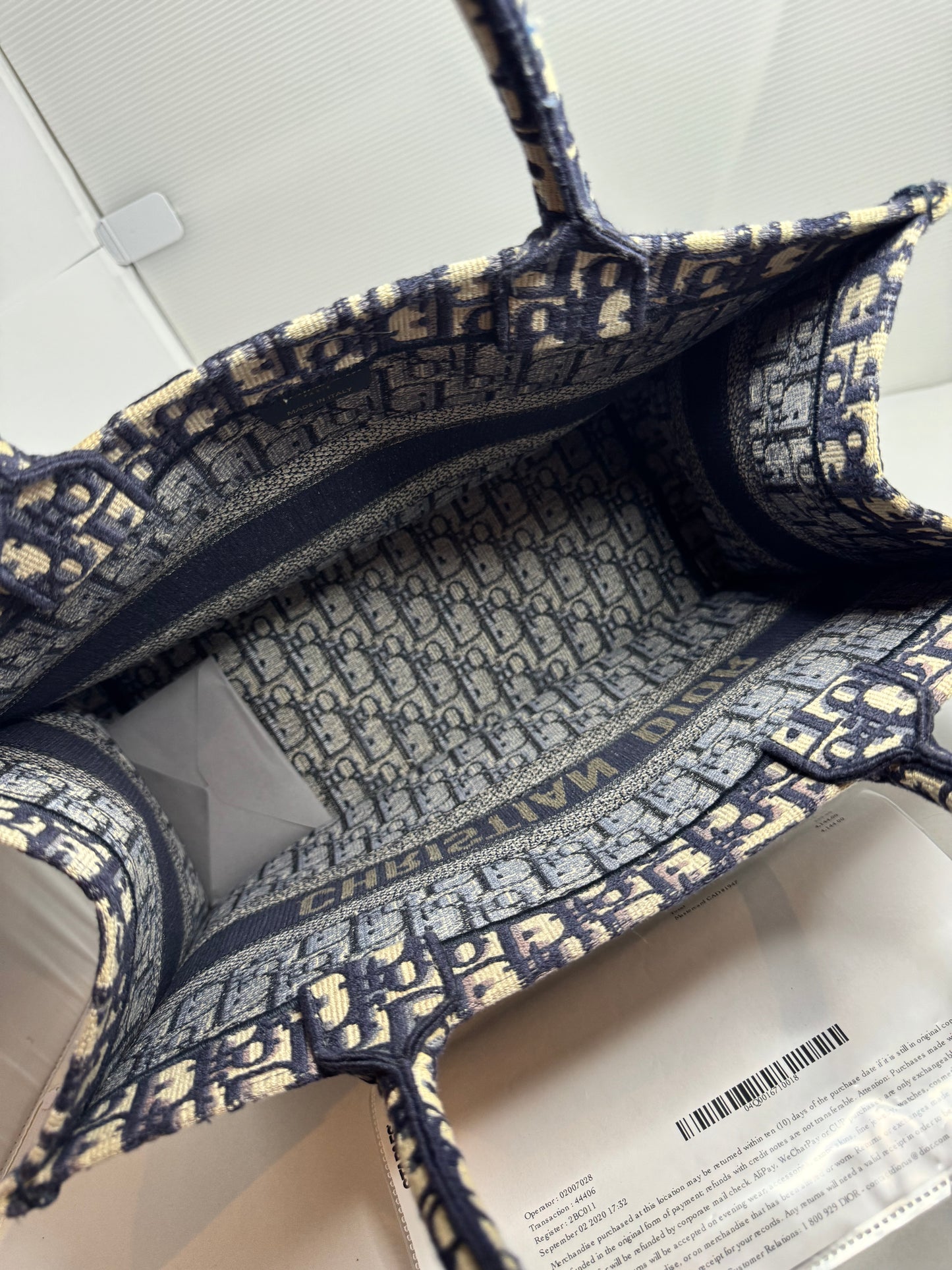 Christian Dior Book Tote Medium