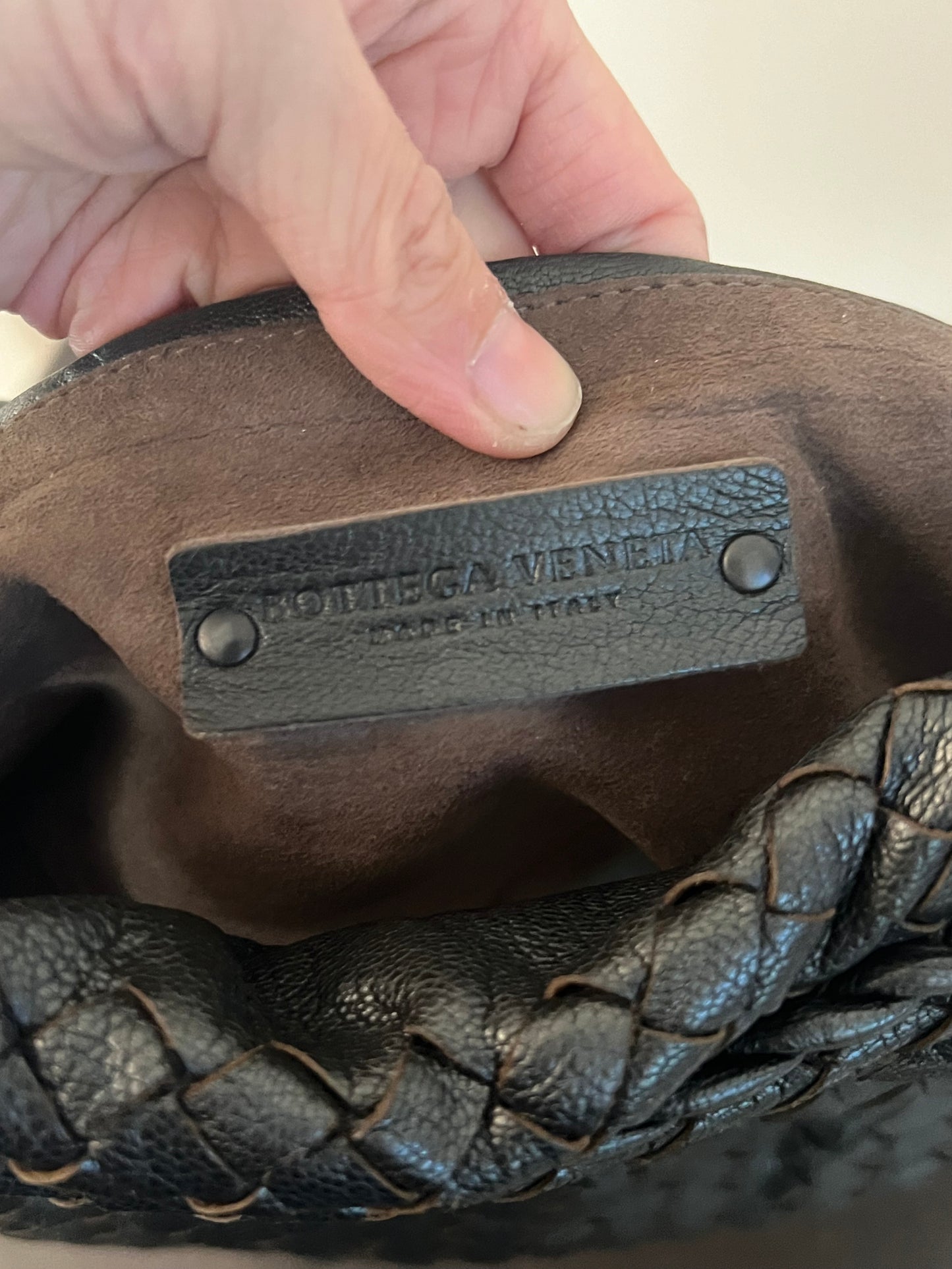 Bottega Veneta intrecciato small hobo bag