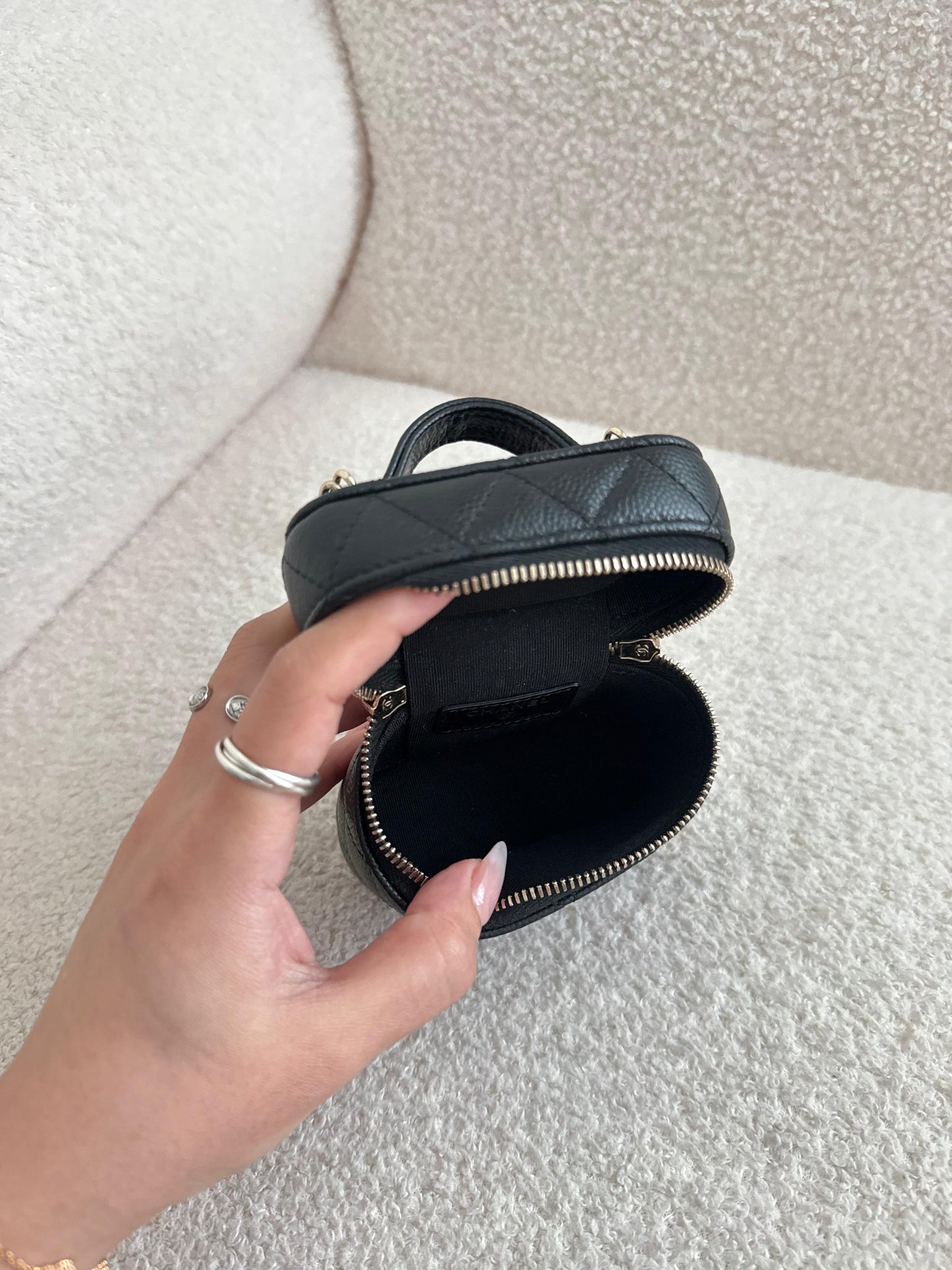 Chanel Mini Vanity Clutch On Chain