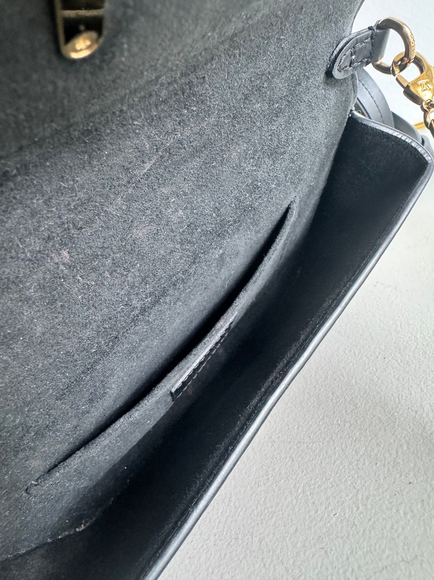 Louis Vuitton Pad Lock On Chain Bag