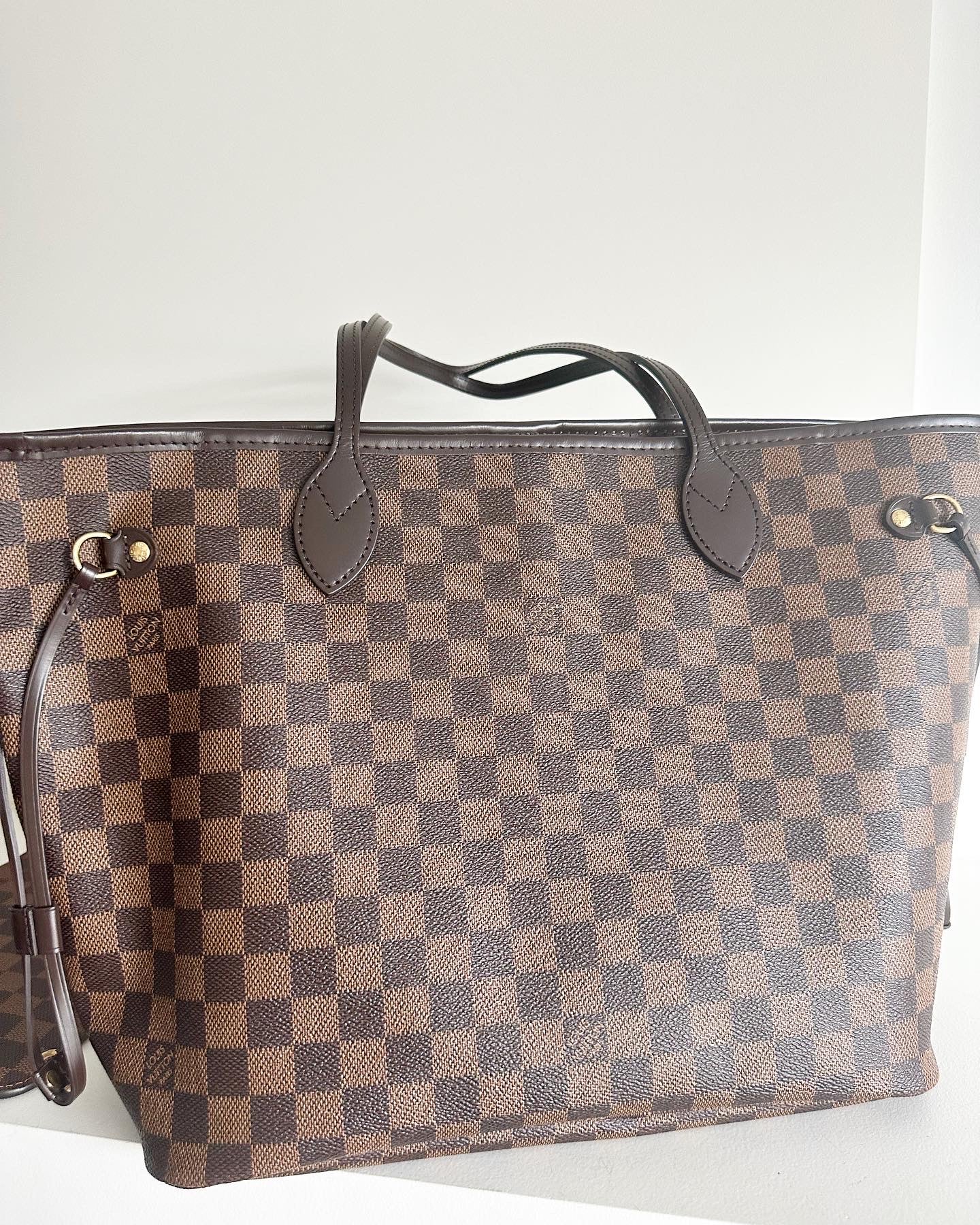 Loui vuitton neverfull mm rose ballerine