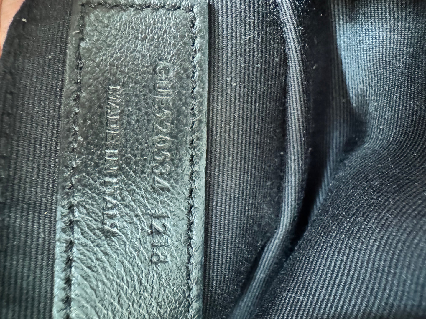 Saint Laurent Lou camera bag in quilted black leather ghw