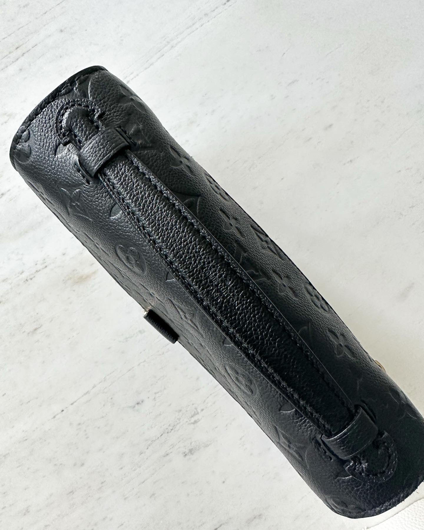 Louis Vuitton black Métis empriente bag