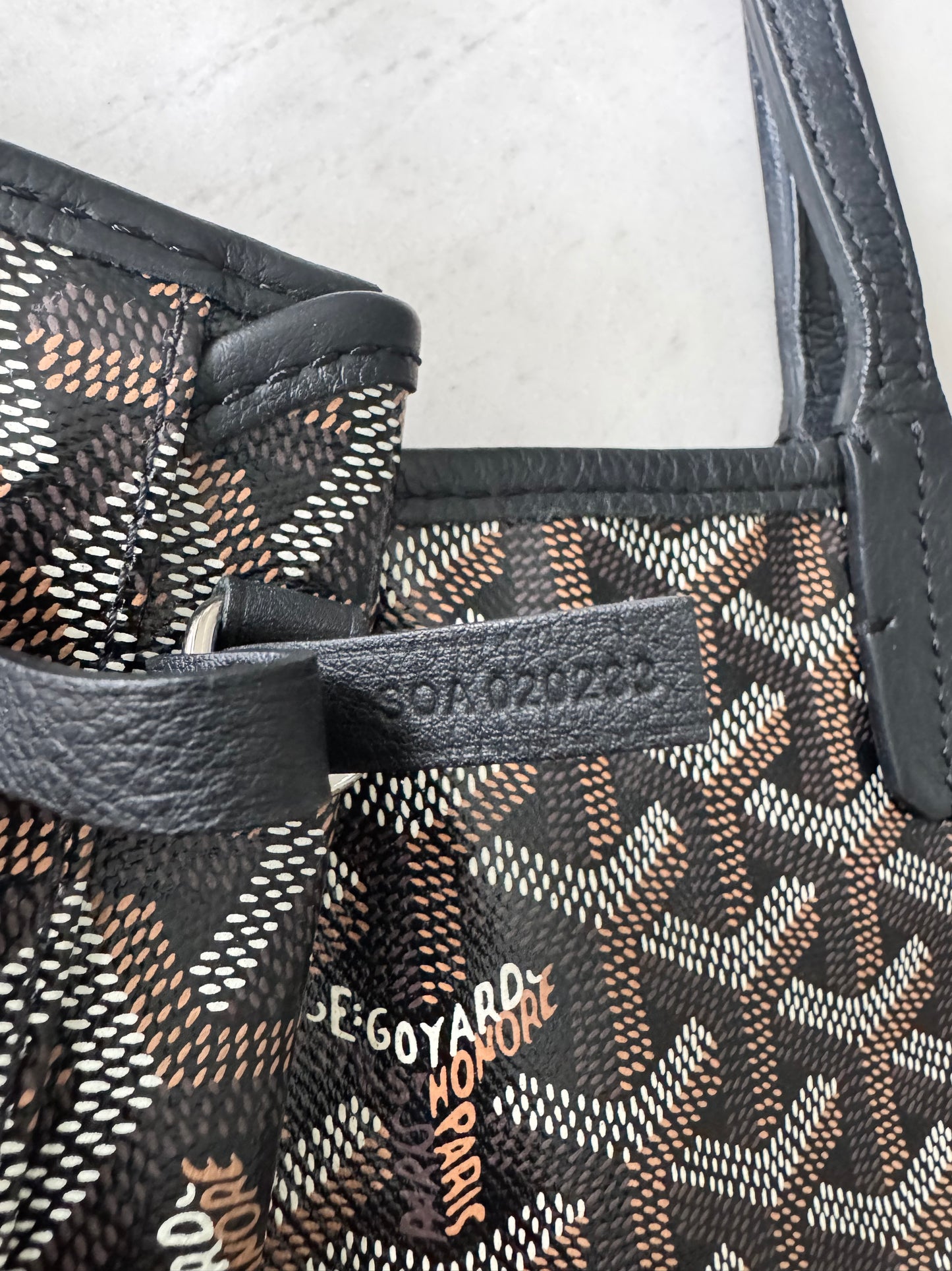 Goyard Mini Anjou with bonus insert organizer