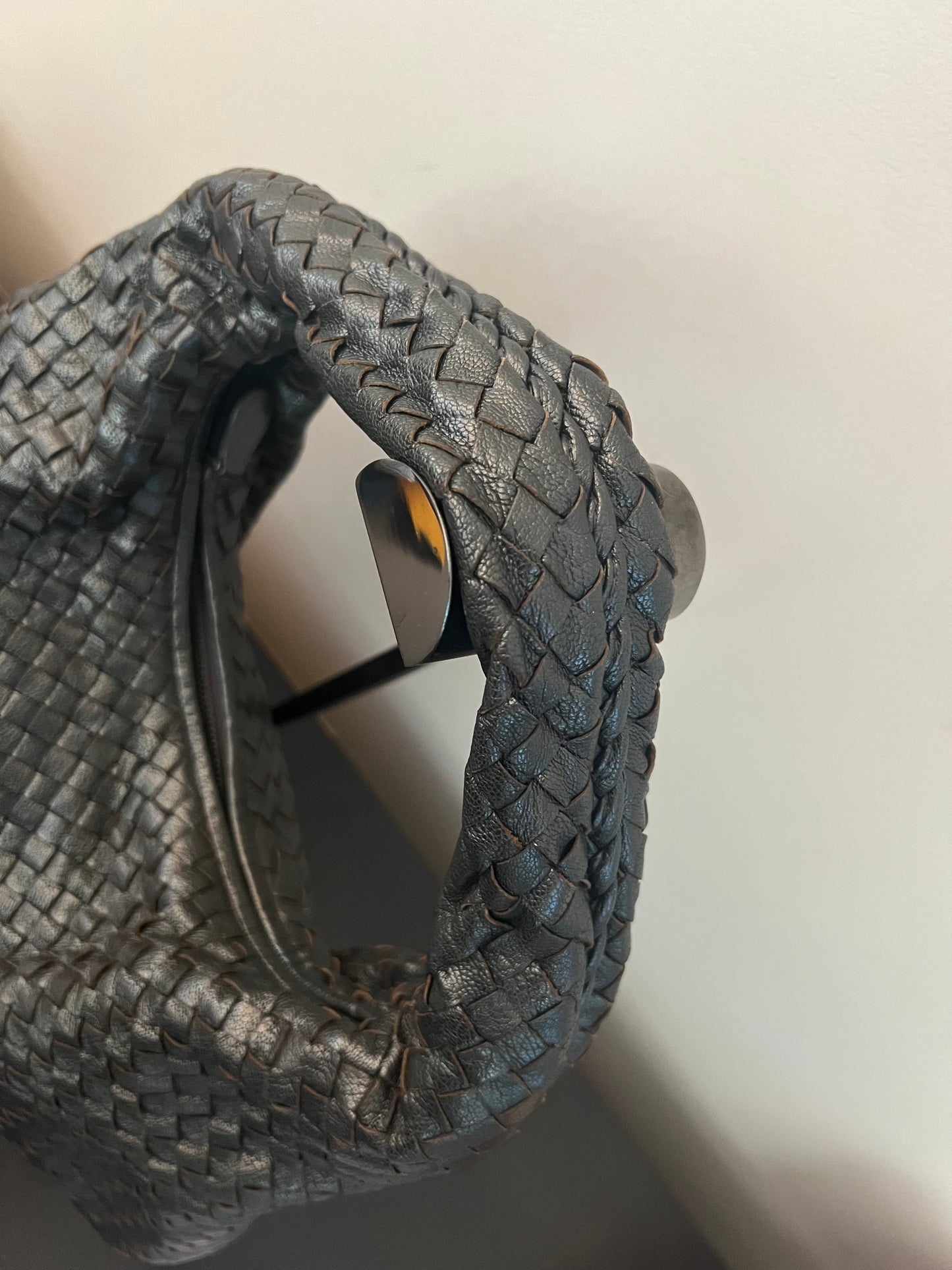 Bottega Veneta intrecciato small hobo bag