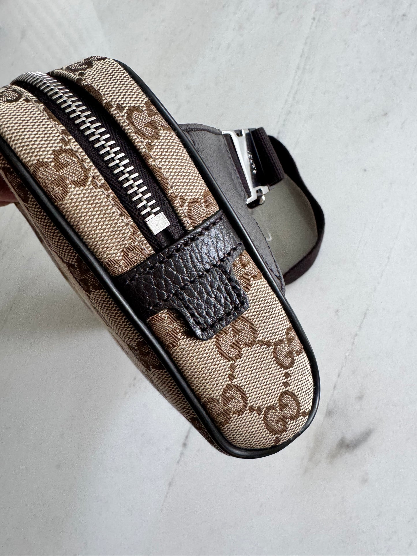 Gucci GG canvas monogram belt bag