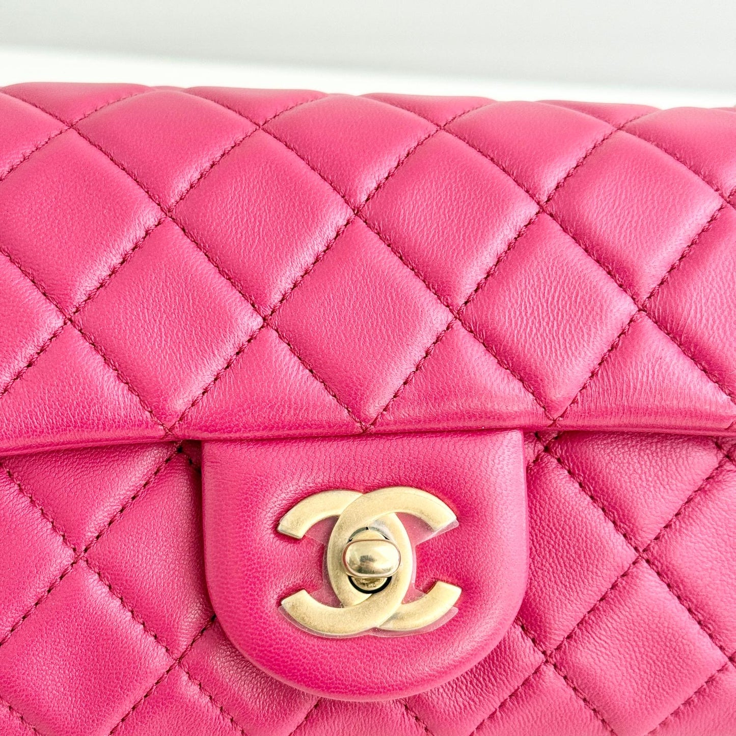 Chanel mini rectangular pearl crush