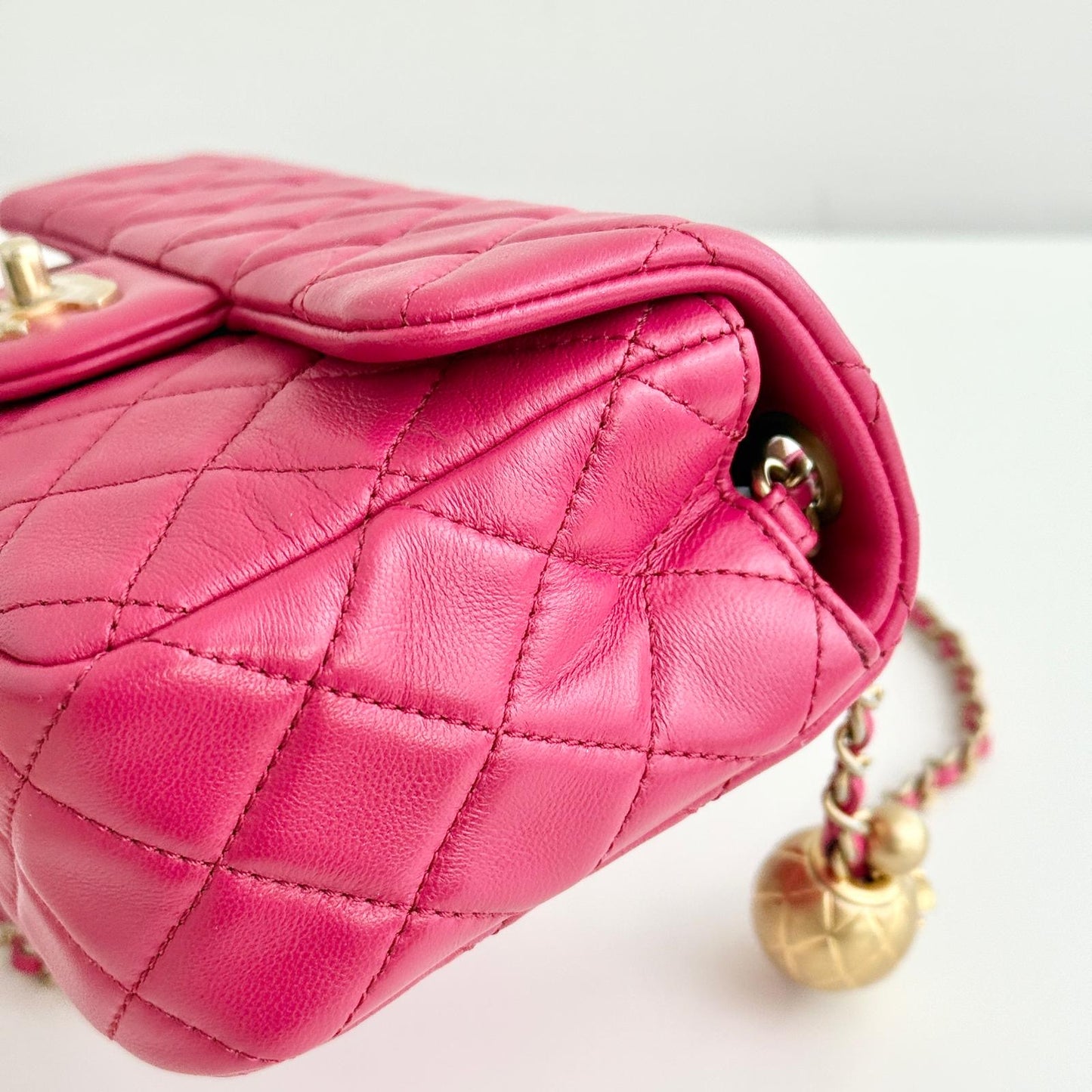Chanel mini rectangular pearl crush