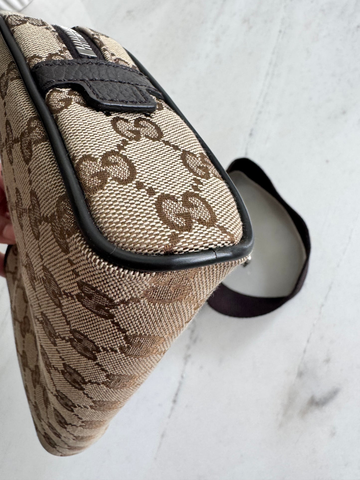 Gucci GG canvas monogram belt bag