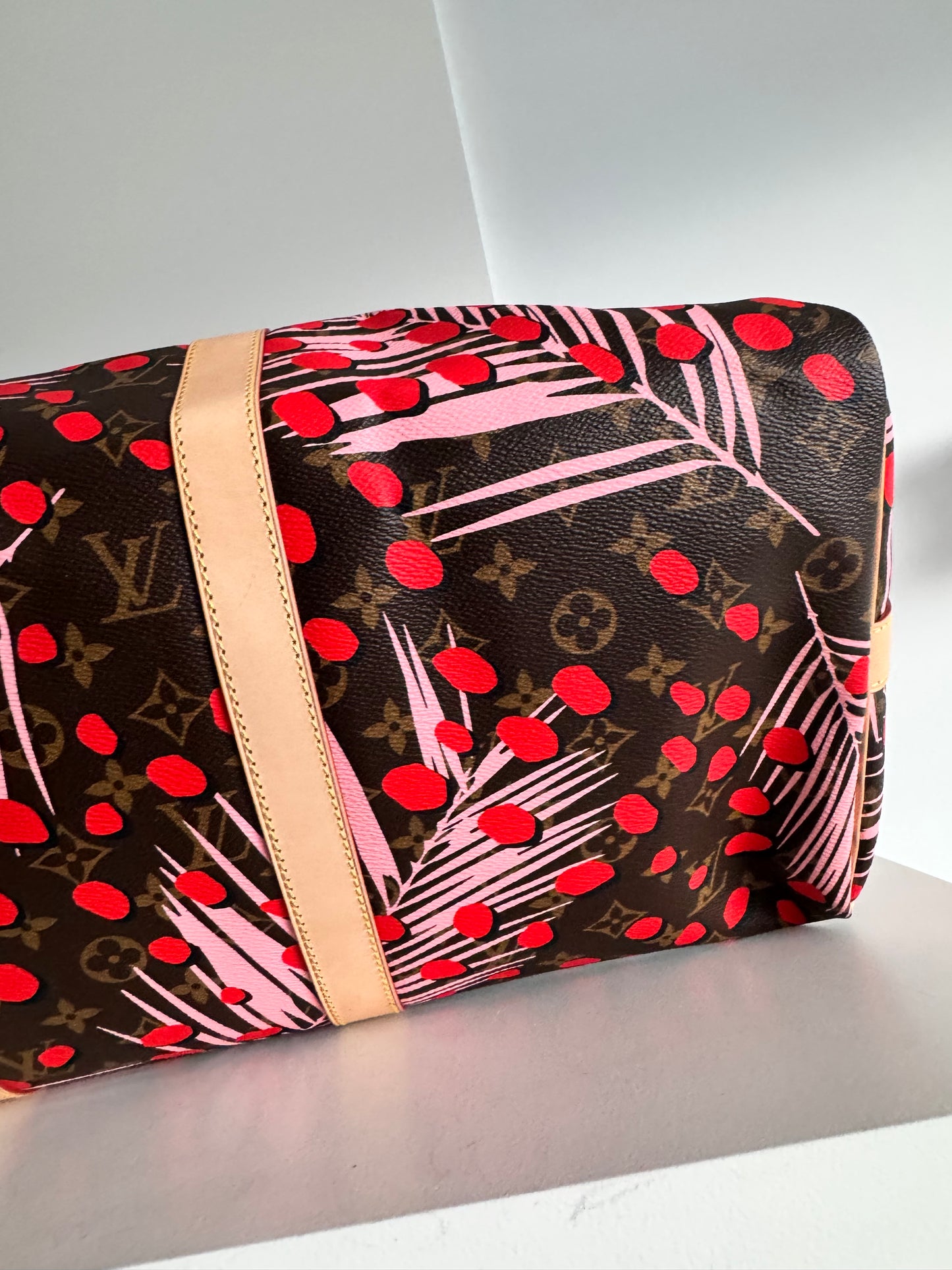 Louis Vuitton Keepall50 Bandouliere Jungle Dot, Limited Edition
