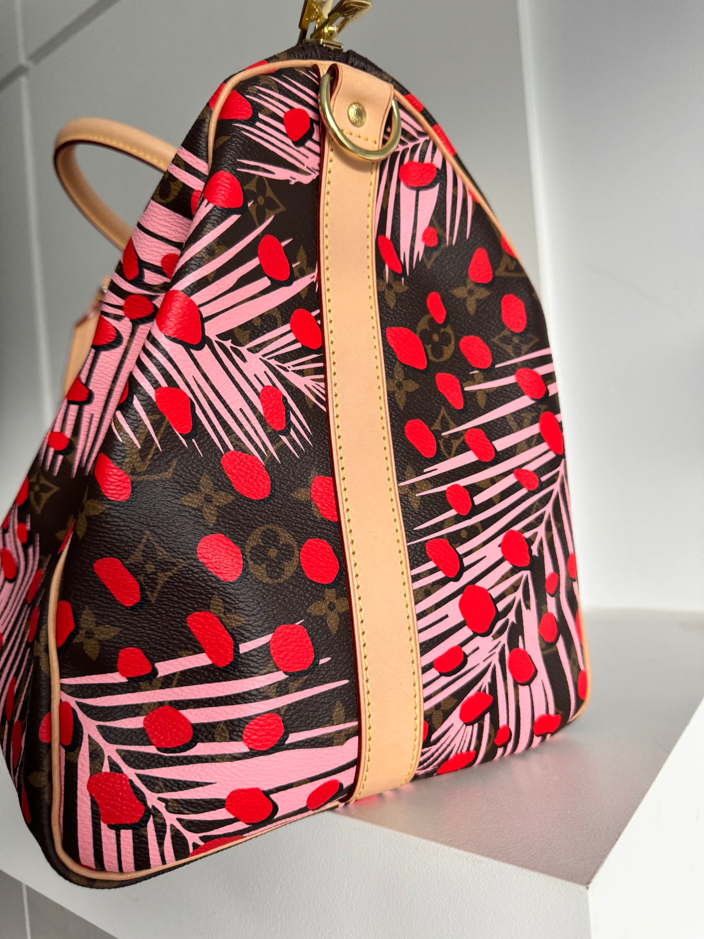 Louis Vuitton Keepall50 Bandouliere Jungle Dot, Limited Edition