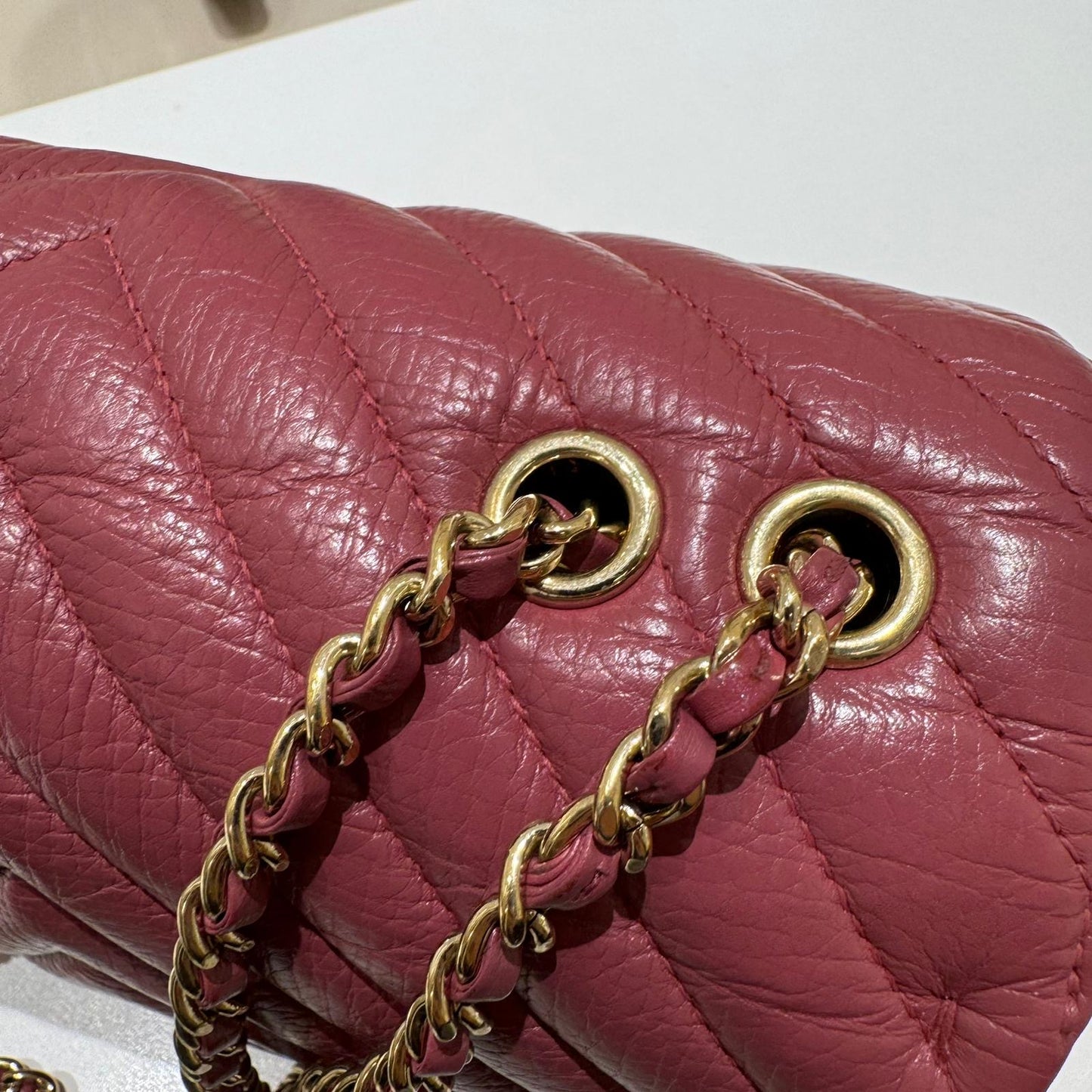 Chanel Chevron Flap Bag