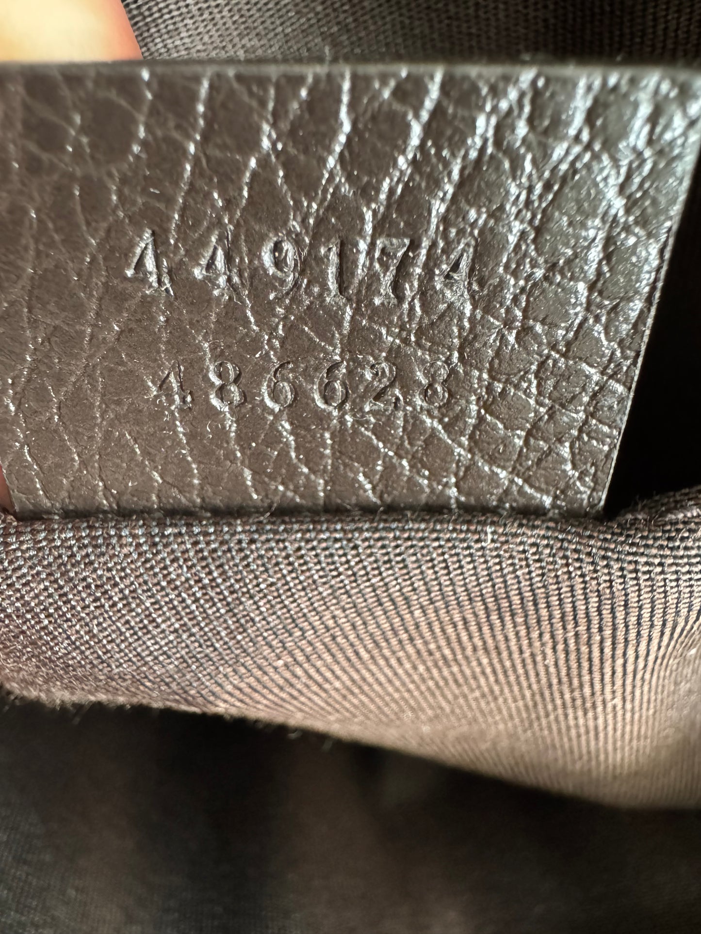 Gucci GG canvas monogram belt bag
