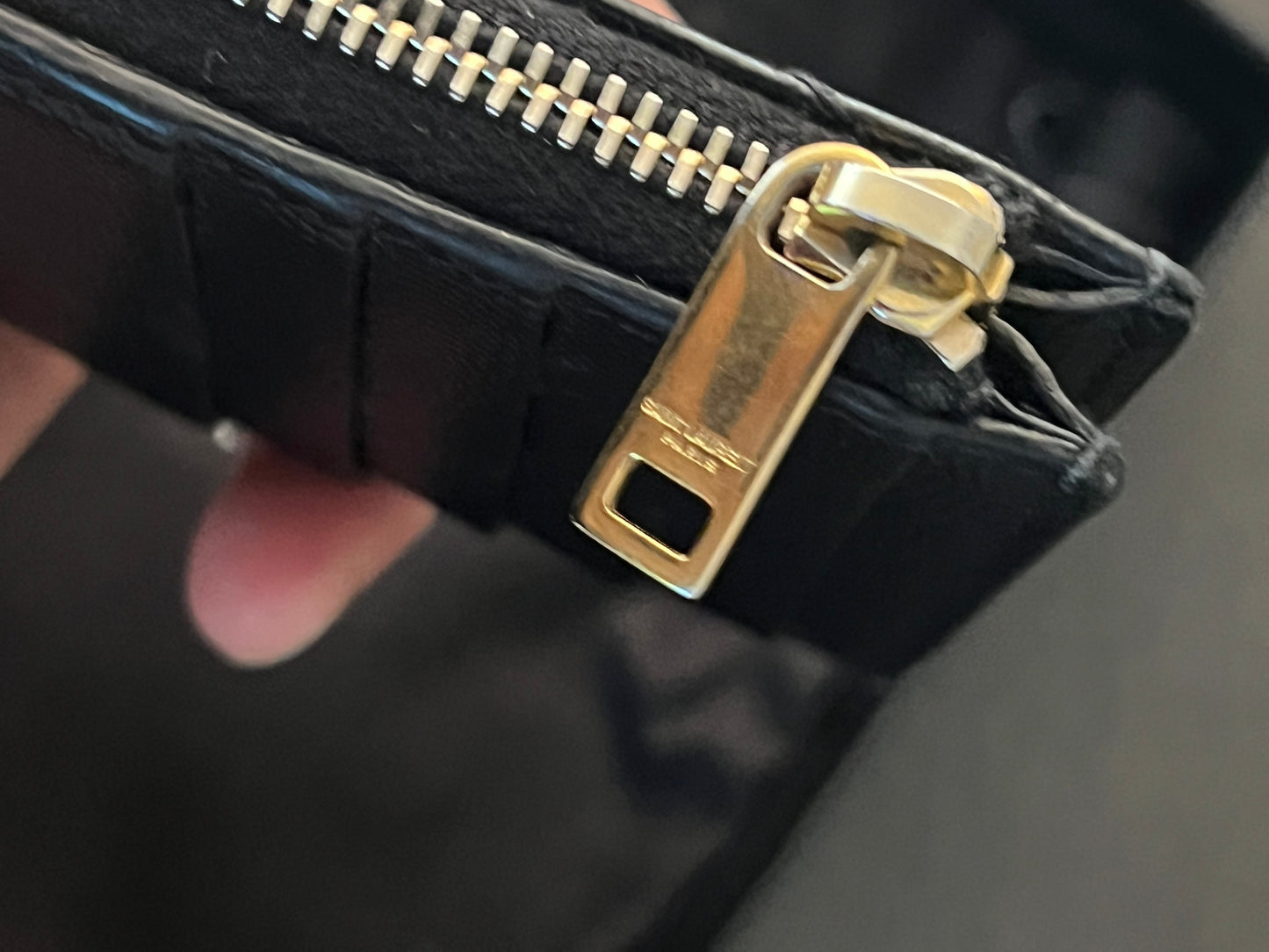 Saint Laurent YSL Logo card holder wallet