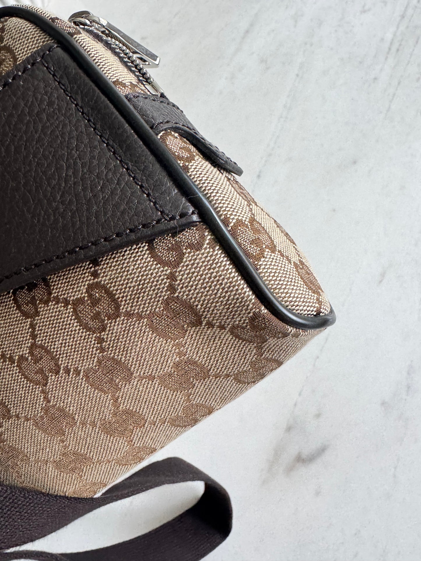 Gucci GG canvas monogram belt bag