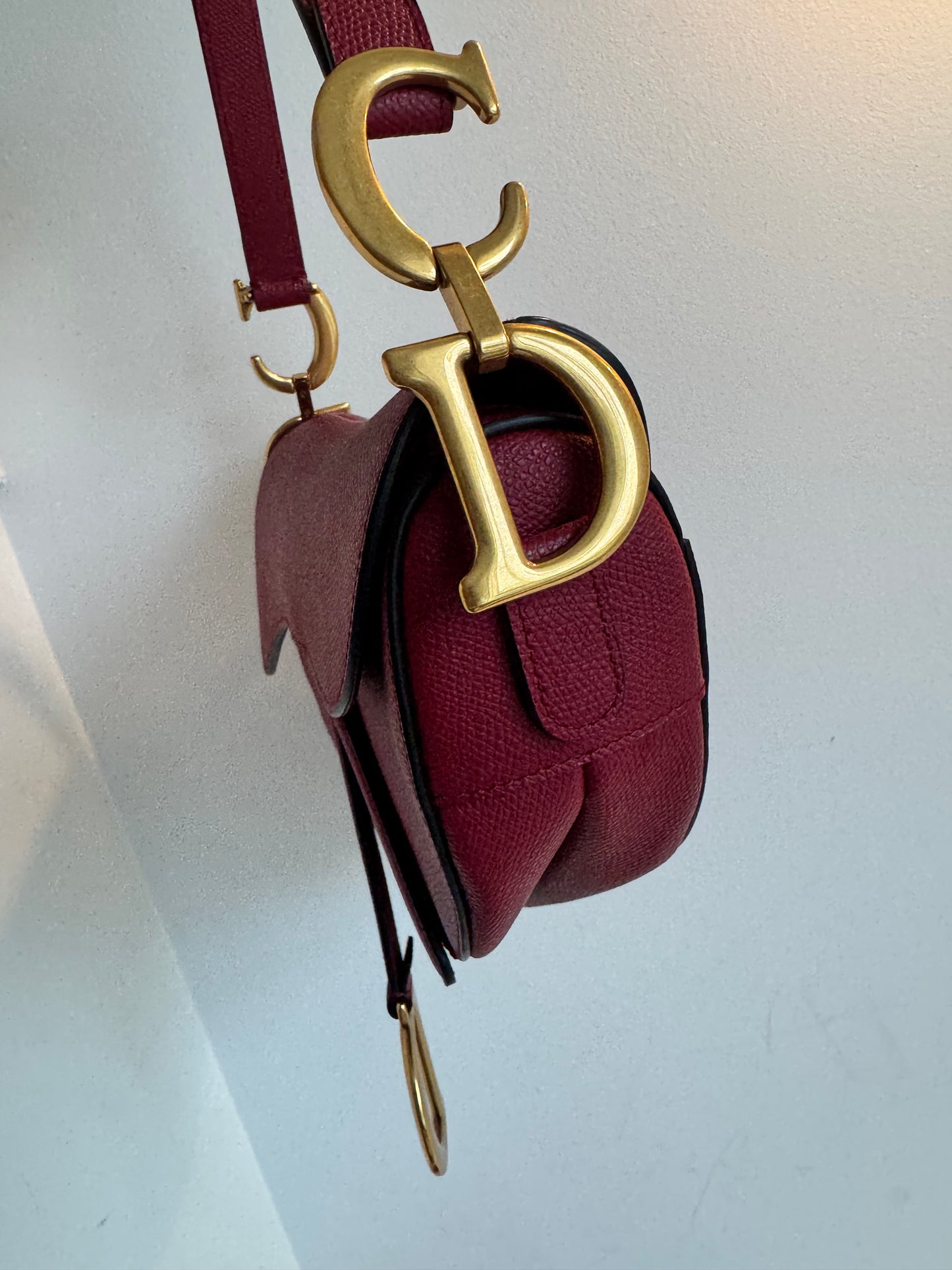 Christian Dior Saddle Bag, Medium