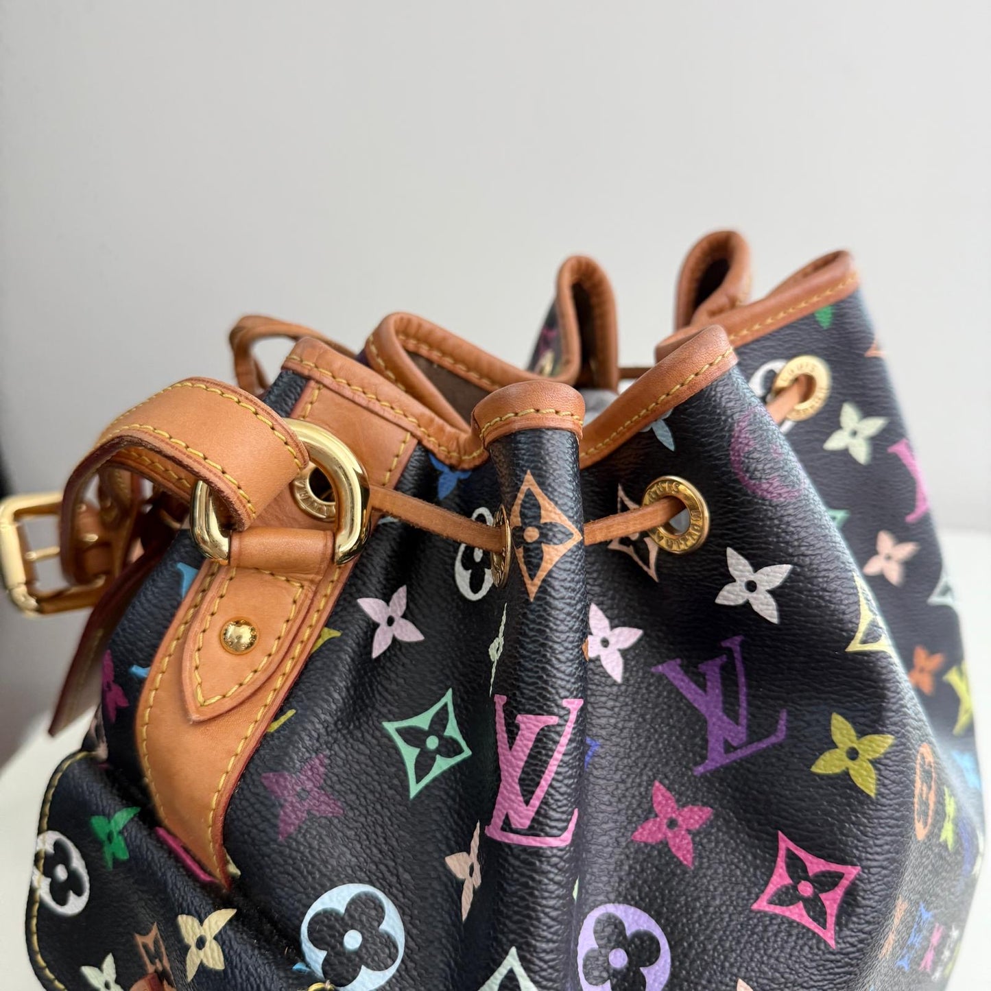 Louis Vuitton x Takashi Murakami Monogram Multicolore Petit Noé