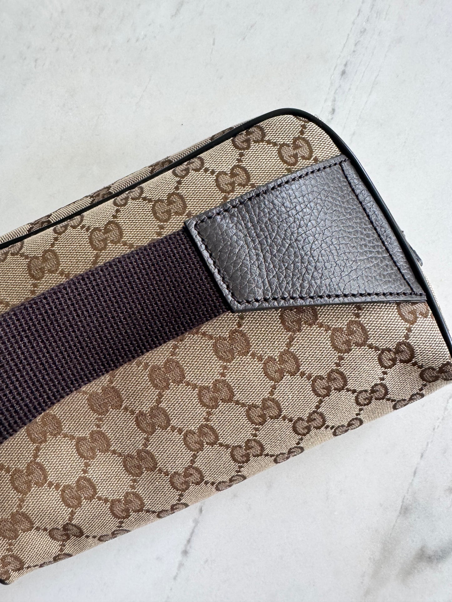 Gucci GG canvas monogram belt bag