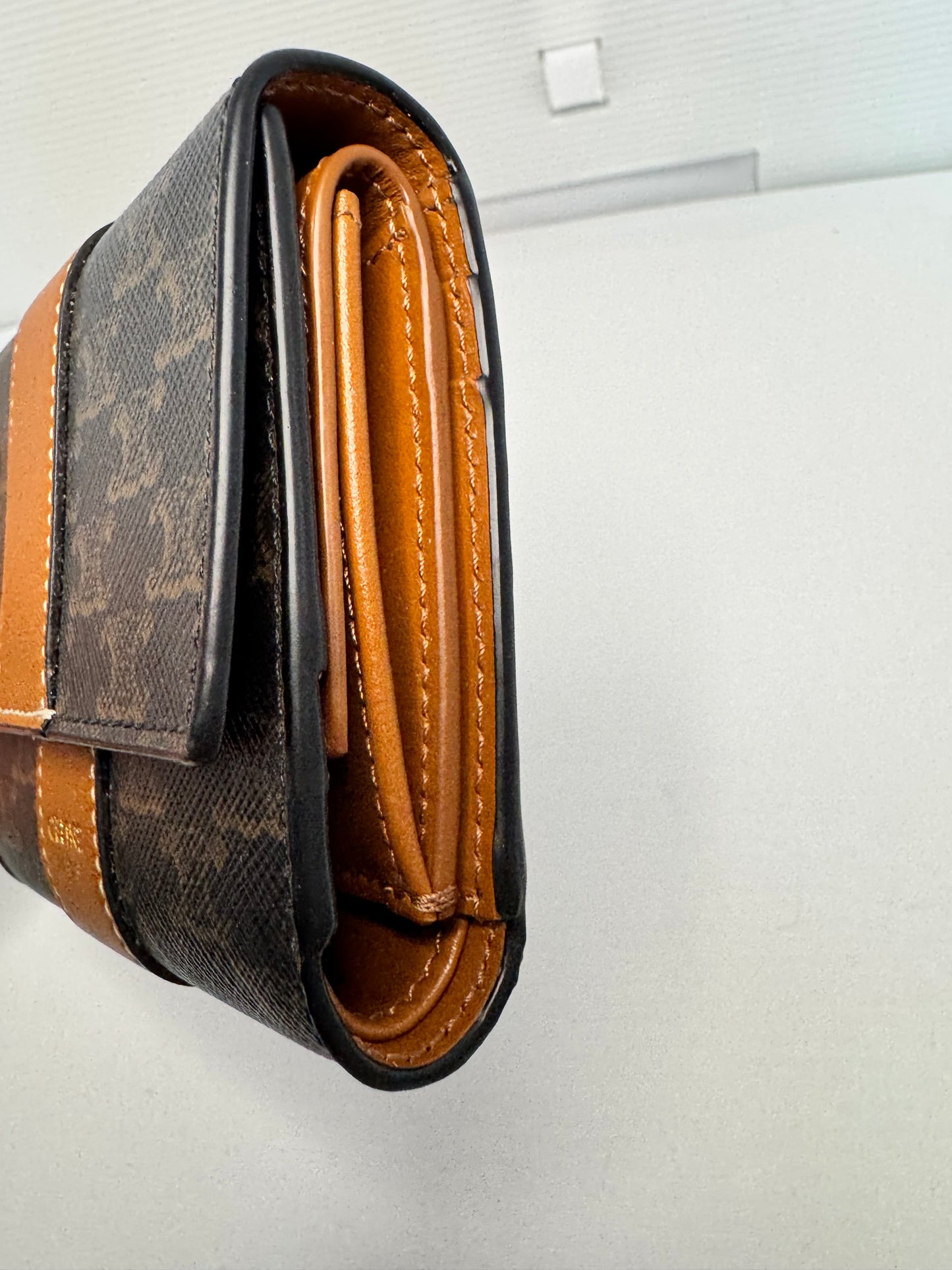 CELINE Triomphe Small Trifold Wallet