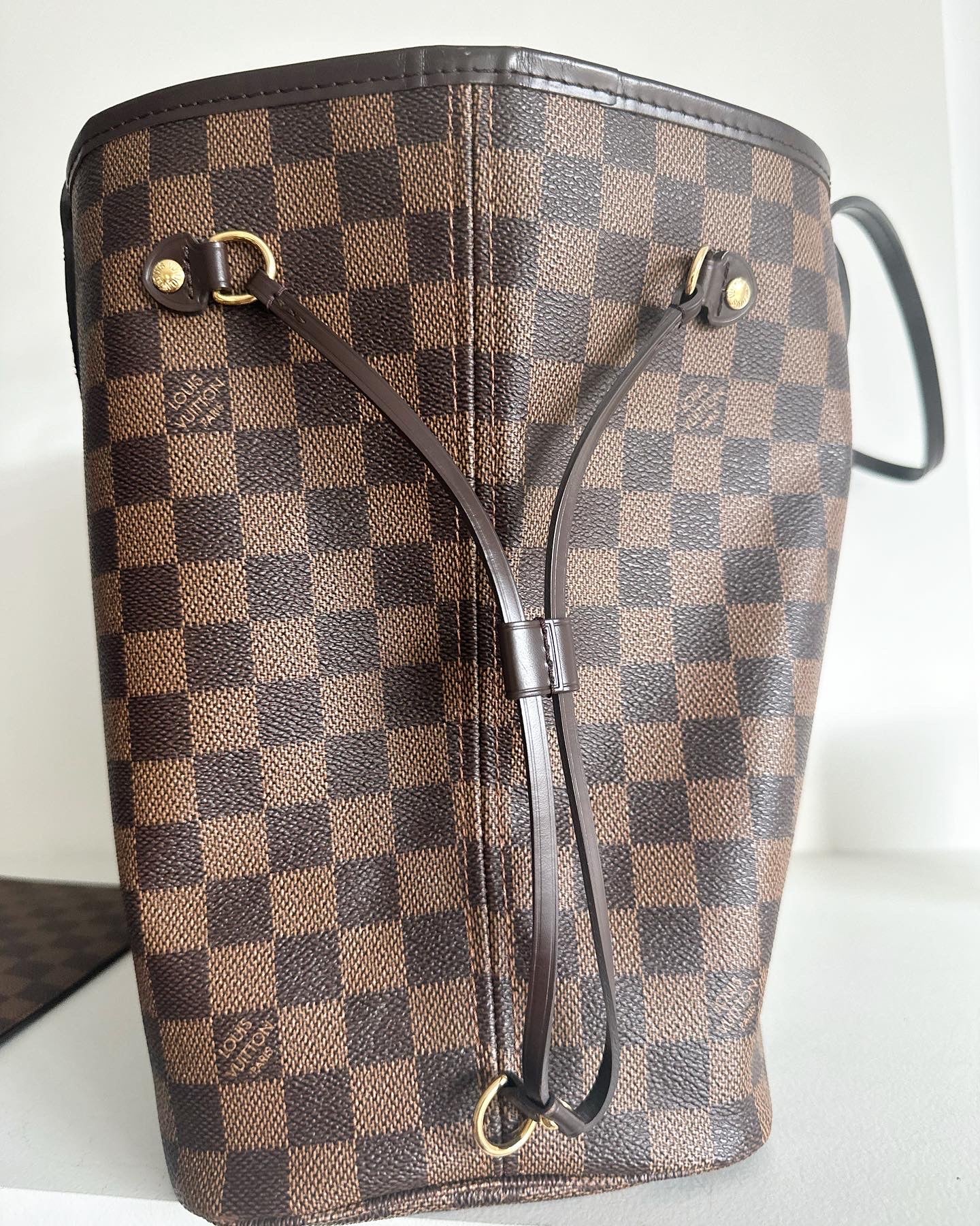 Loui vuitton neverfull mm rose ballerine
