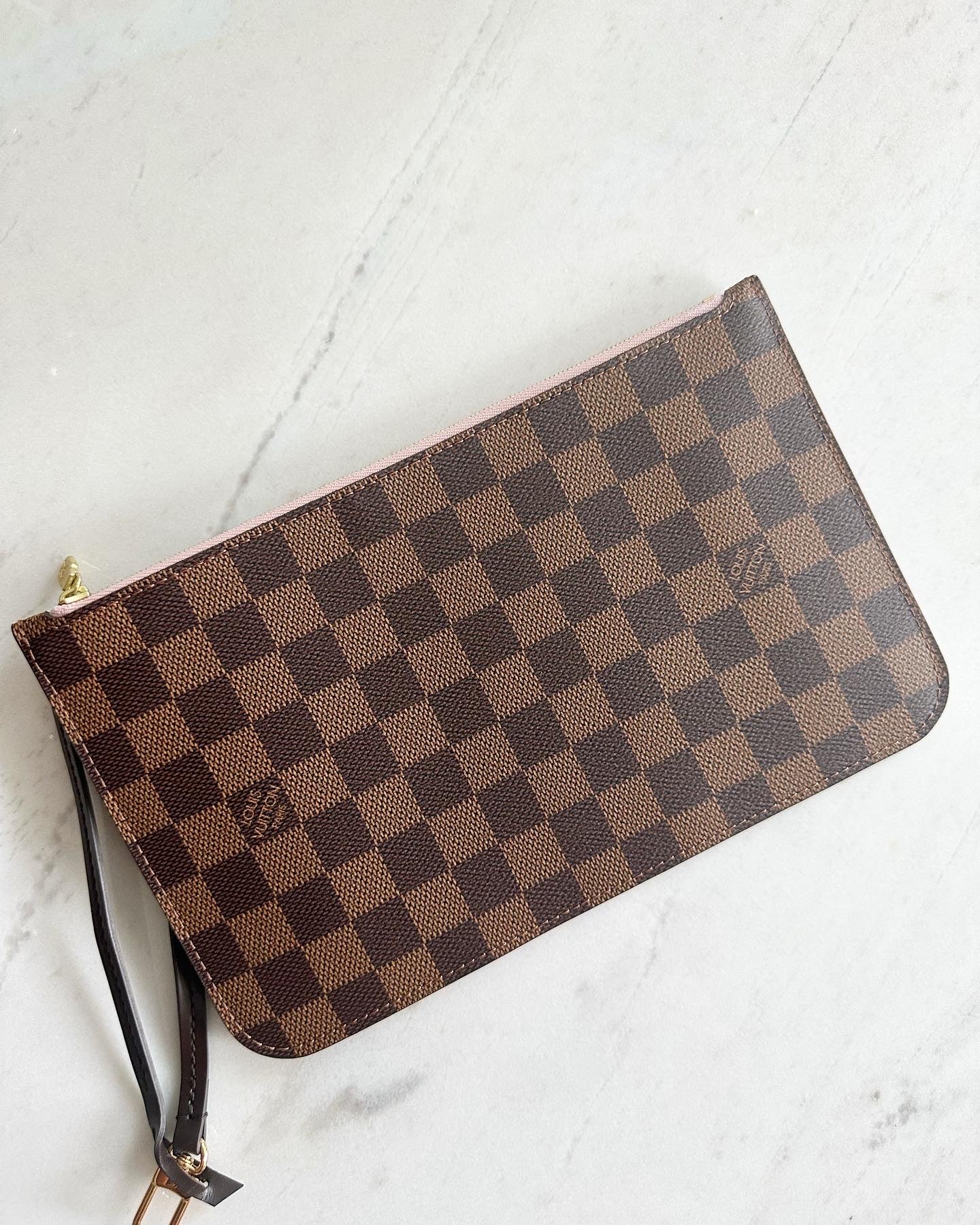 Loui vuitton neverfull mm rose ballerine