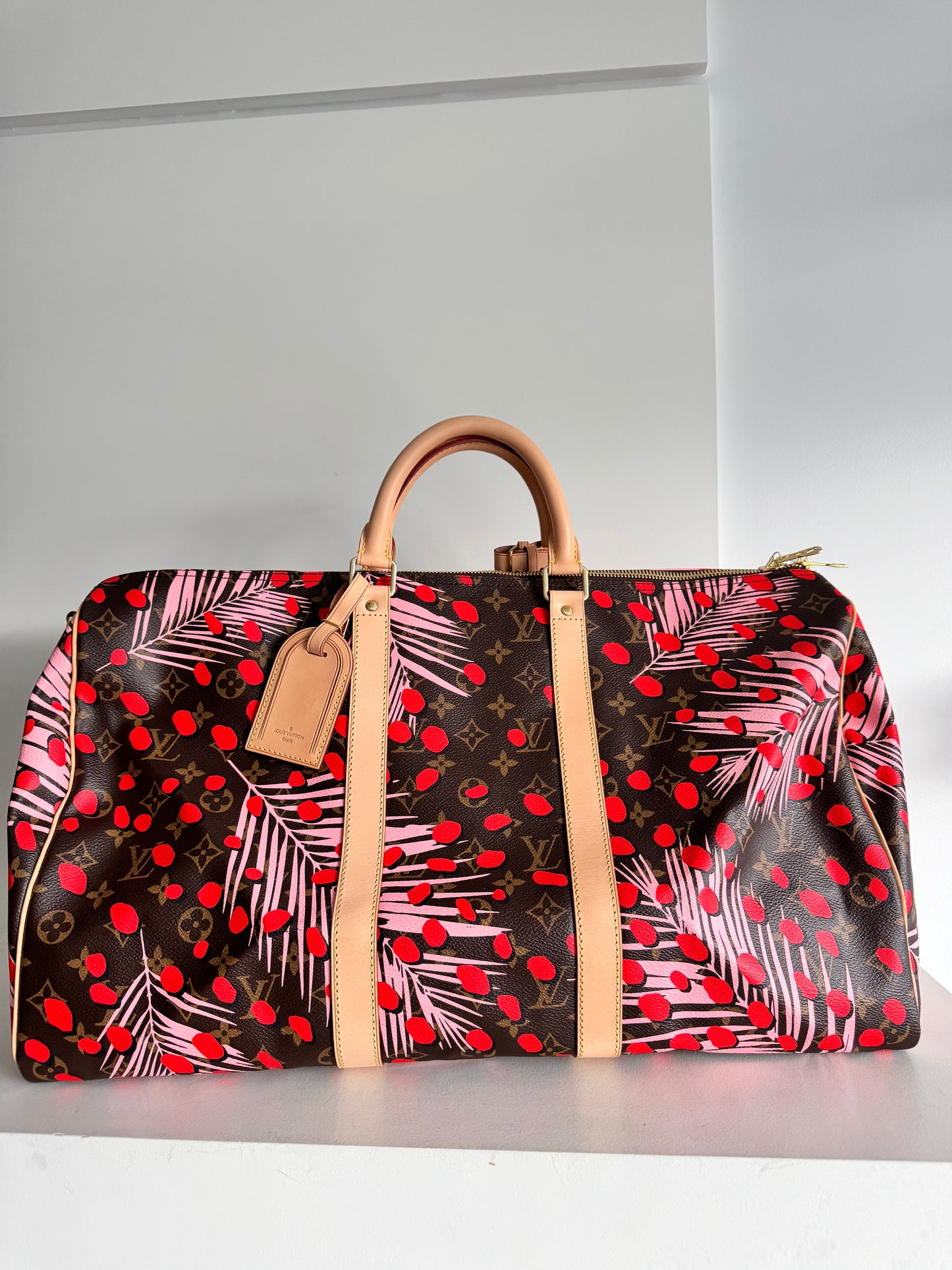 Louis Vuitton Keepall50 Bandouliere Jungle Dot, Limited Edition