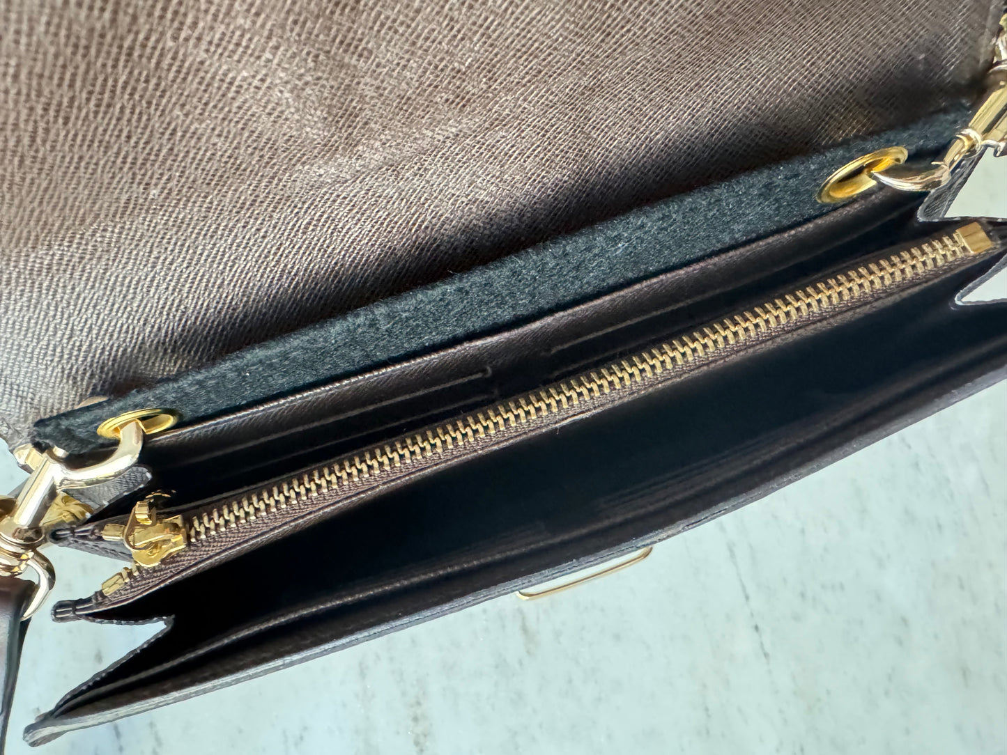 Louis Vuitton Portefeuille Sistina Long DE Wallet